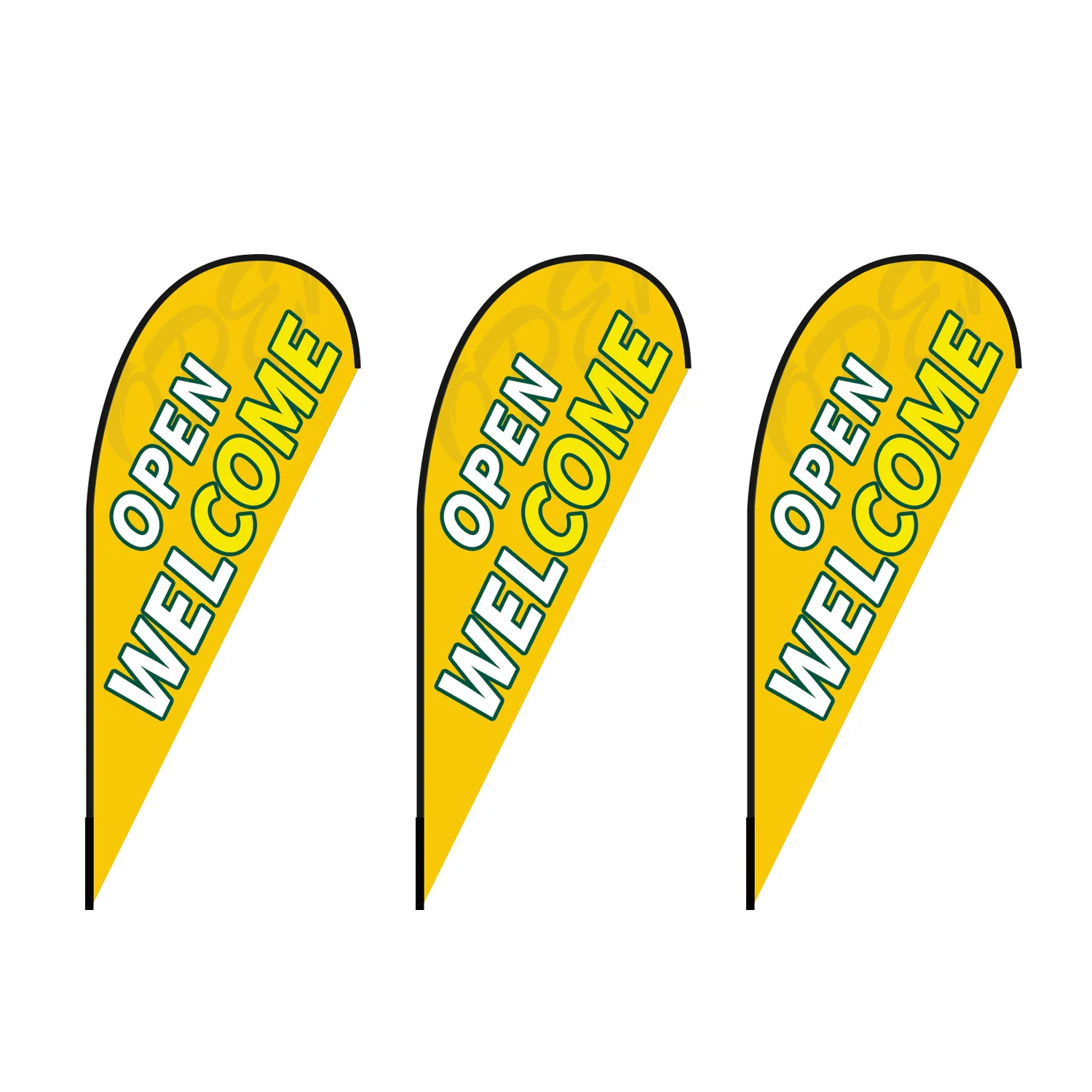 Custom Flag Feather Blade Teardrop Rectangle Flag 8FT/10FT/12FT (Flag ONLY) - Image 13