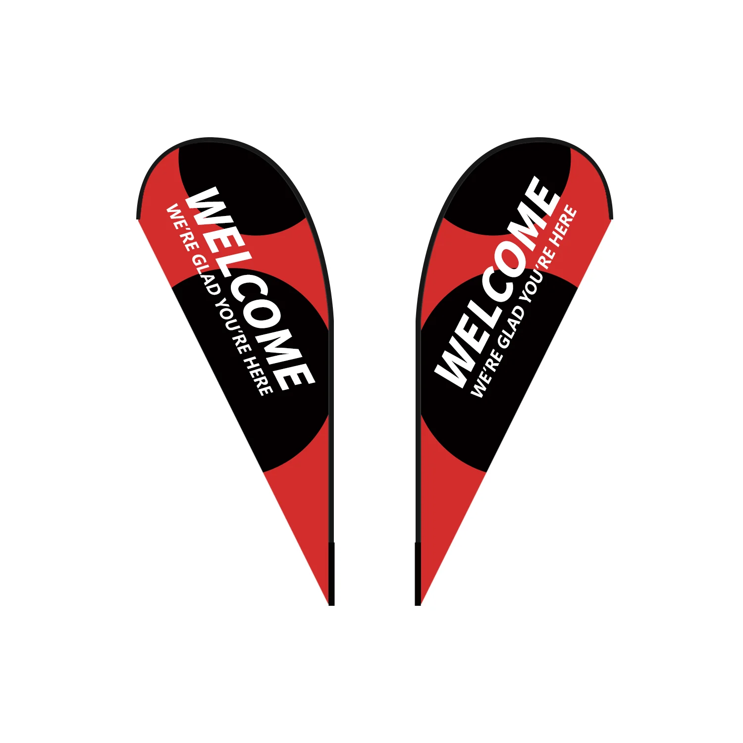 Custom Flag Feather Blade Teardrop Rectangle Flag 8FT/10FT/12FT (Flag ONLY) - Image 29
