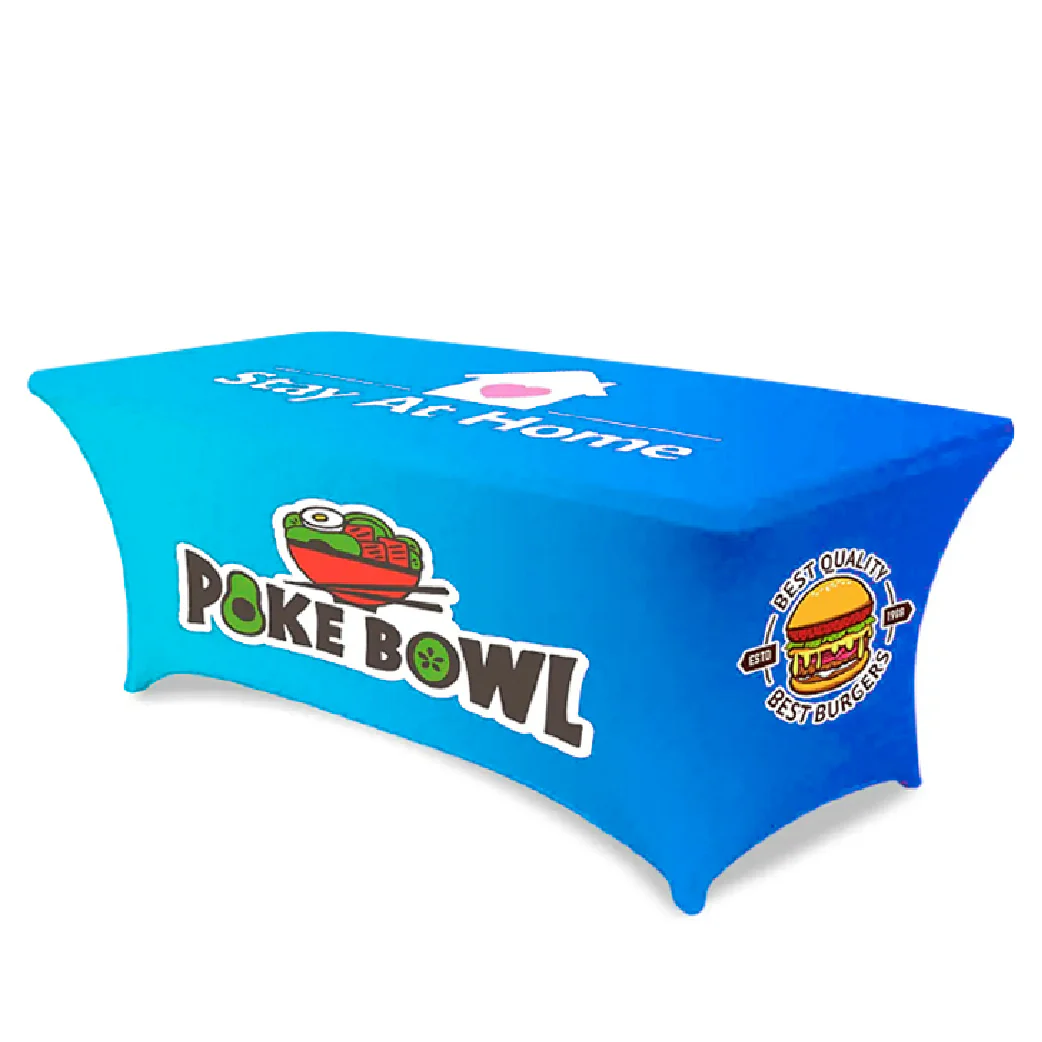 Custom Stretch Table Cover 6FT (Arc-shaped） - Image 3