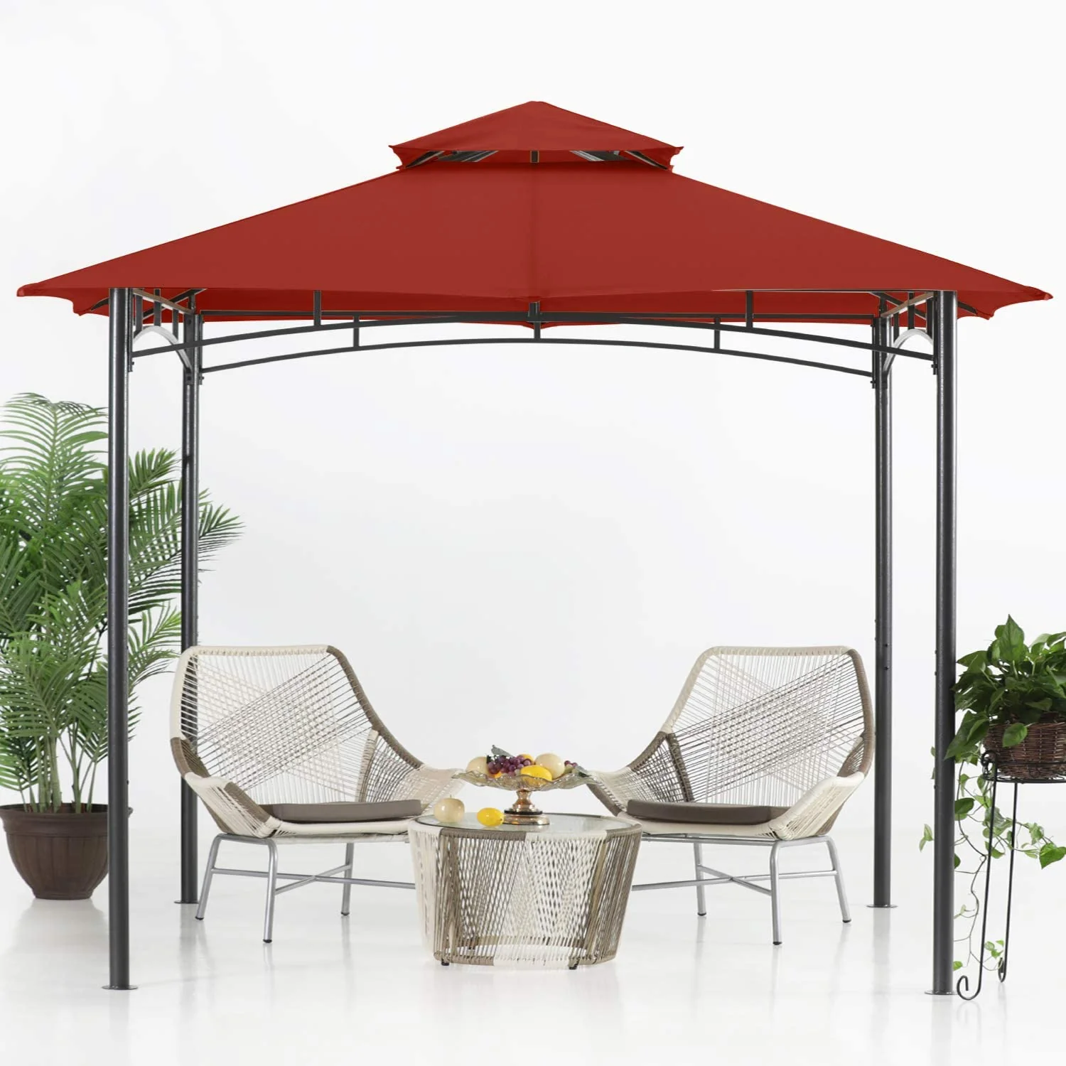 Double Tiered Patio Gazebo For Garden - Image 17