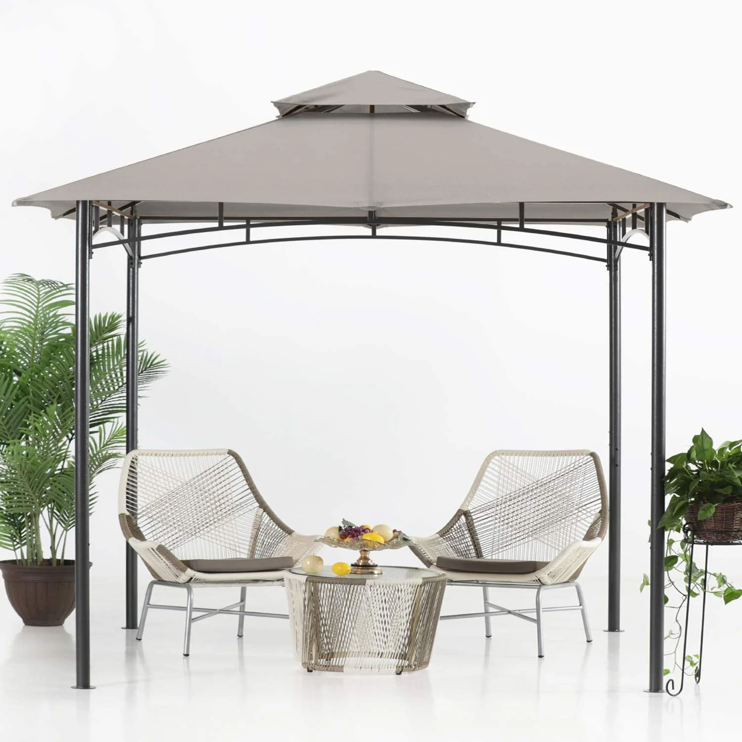 Double Tiered Patio Gazebo For Garden - Image 27