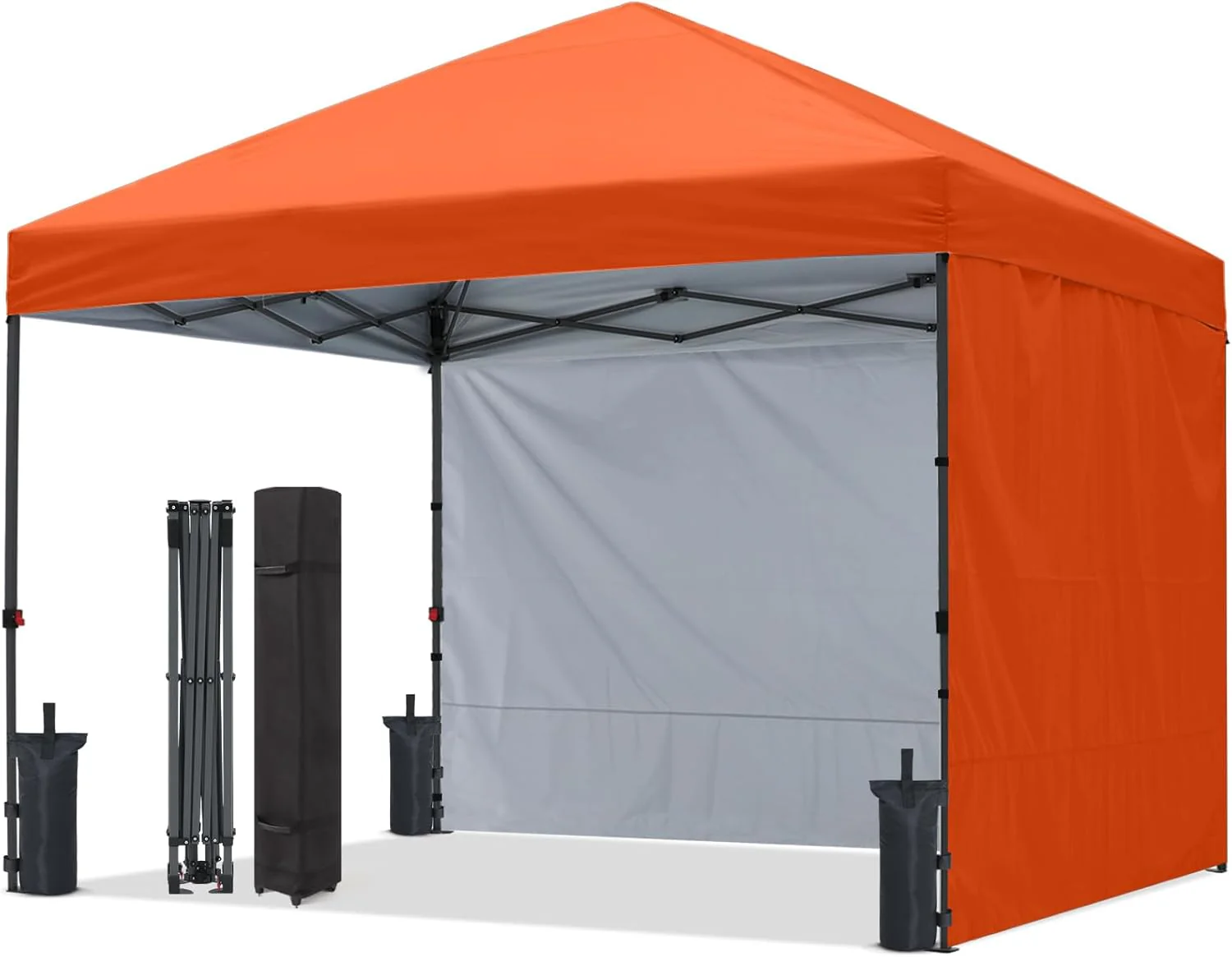 Outdoor Easy Pop‑up Canopy Tent with 2 Sun Walls - Image 10