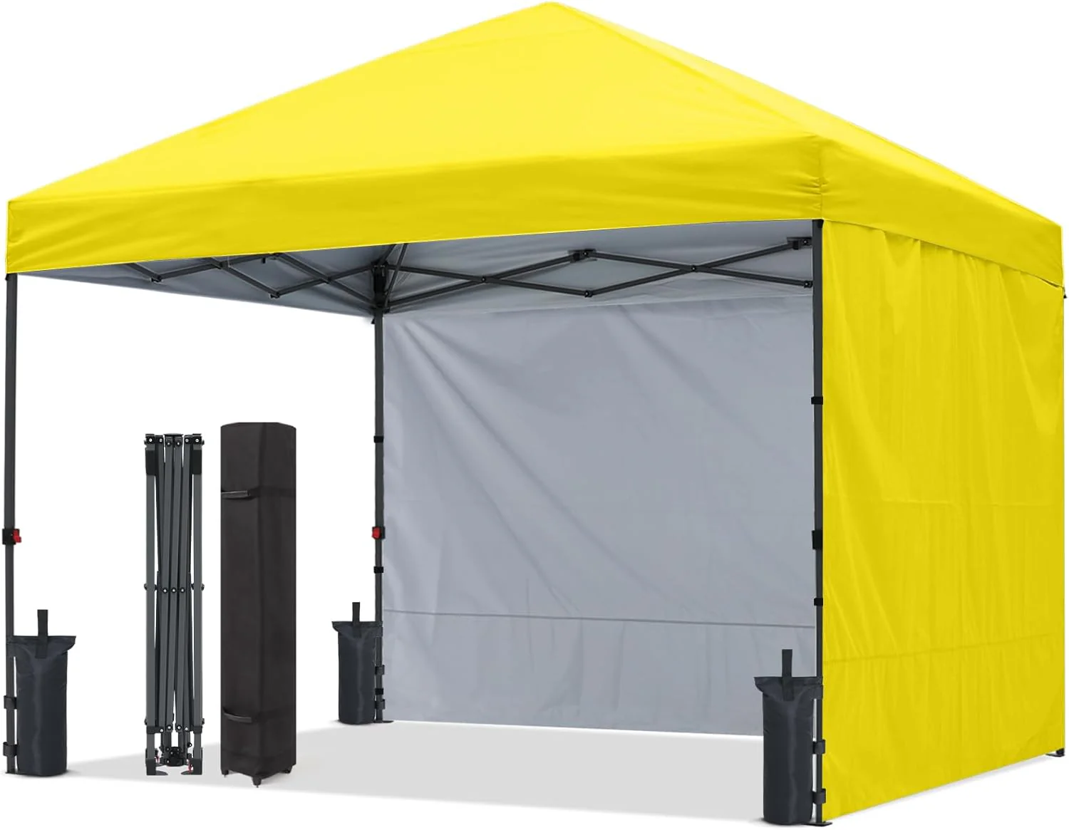 Outdoor Easy Pop‑up Canopy Tent with 2 Sun Walls - Image 11