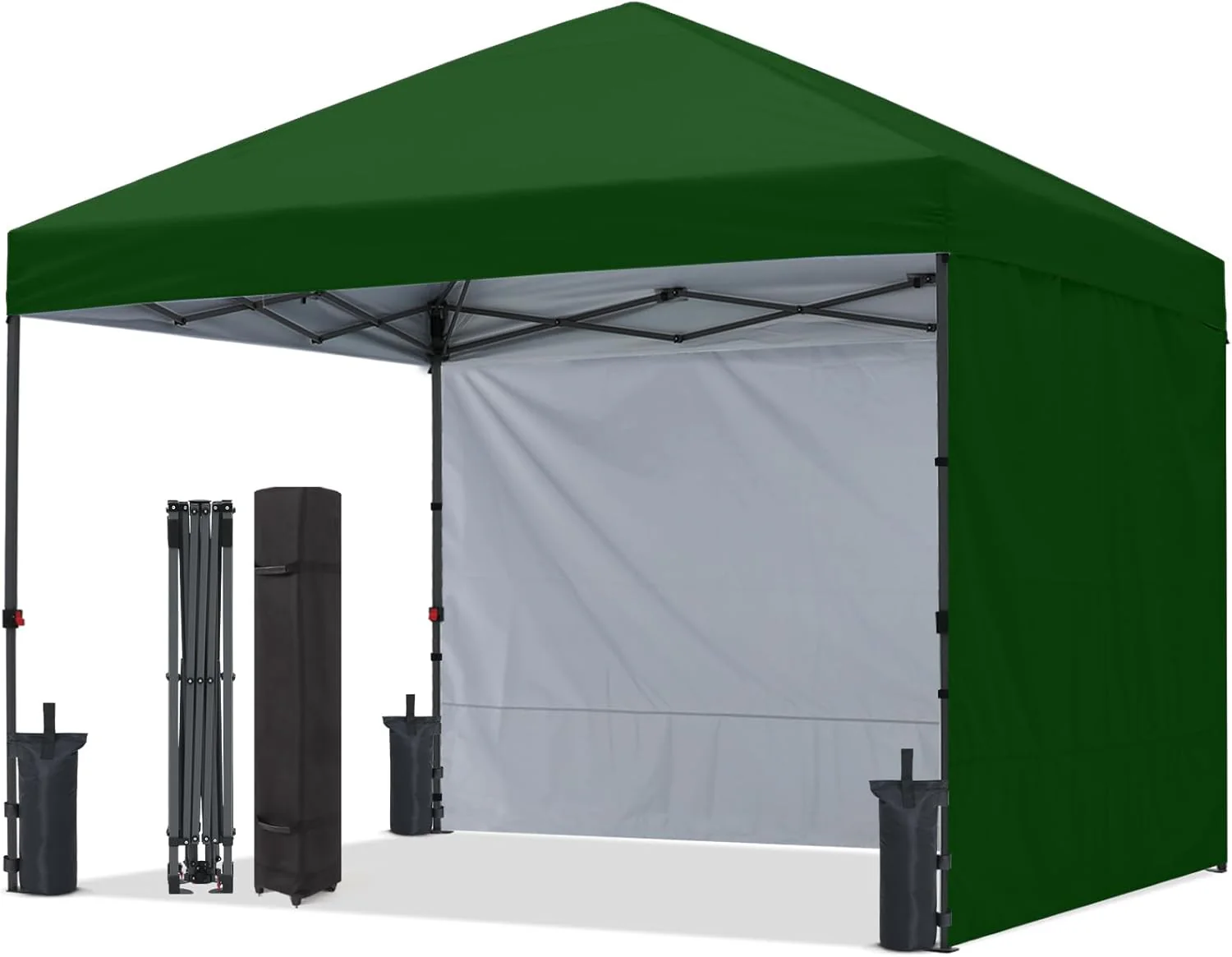 Outdoor Easy Pop‑up Canopy Tent with 2 Sun Walls - Image 9