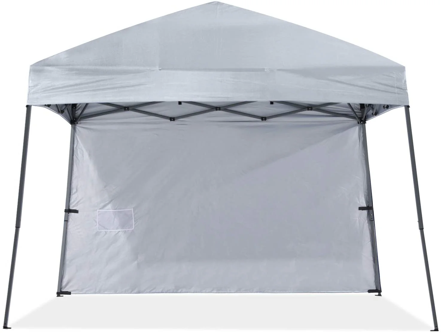 Outdoor Slant Beach Camping Canopy Tent with 1 Sun Wall - Image 3