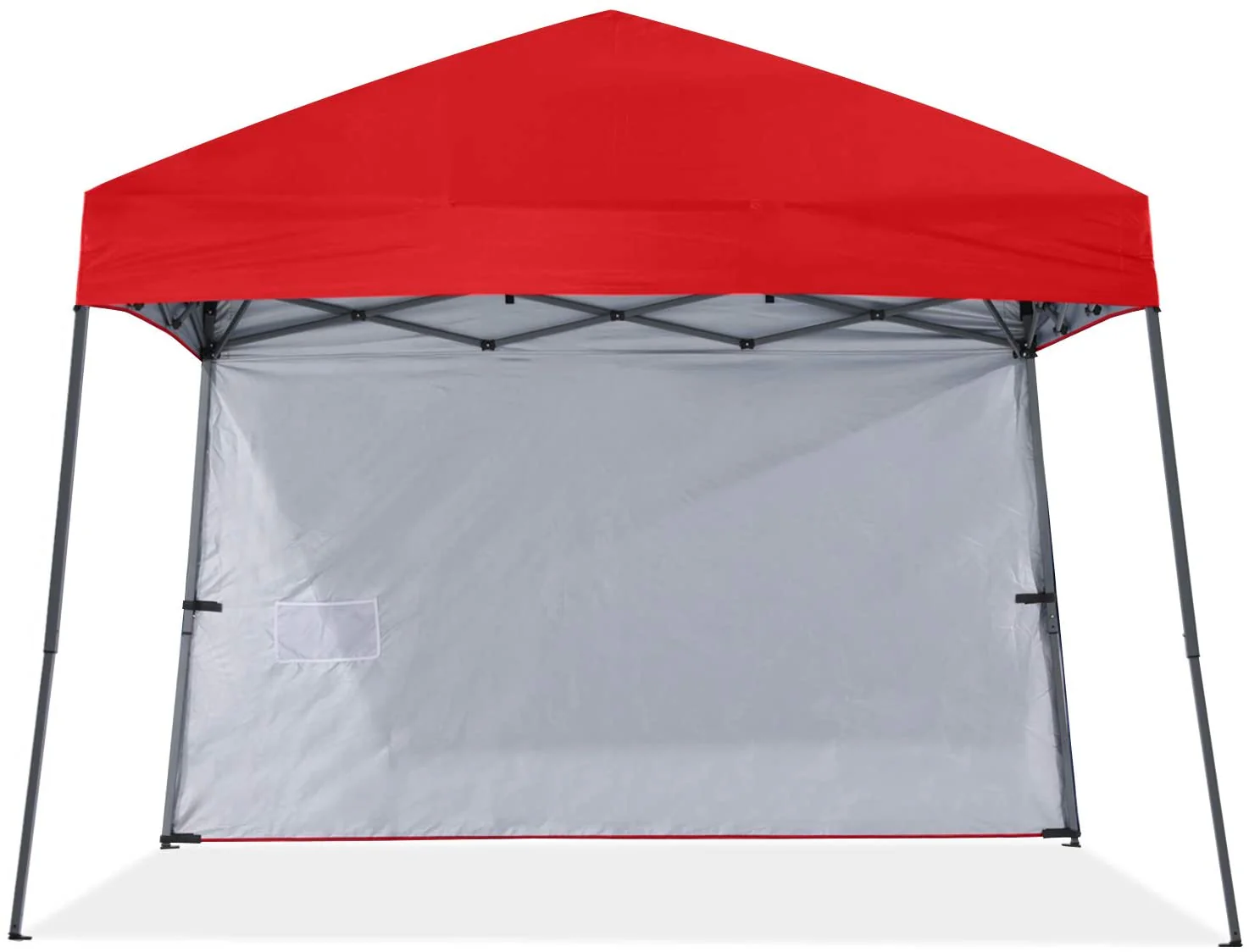 Outdoor Slant Beach Camping Canopy Tent with 1 Sun Wall - Image 5