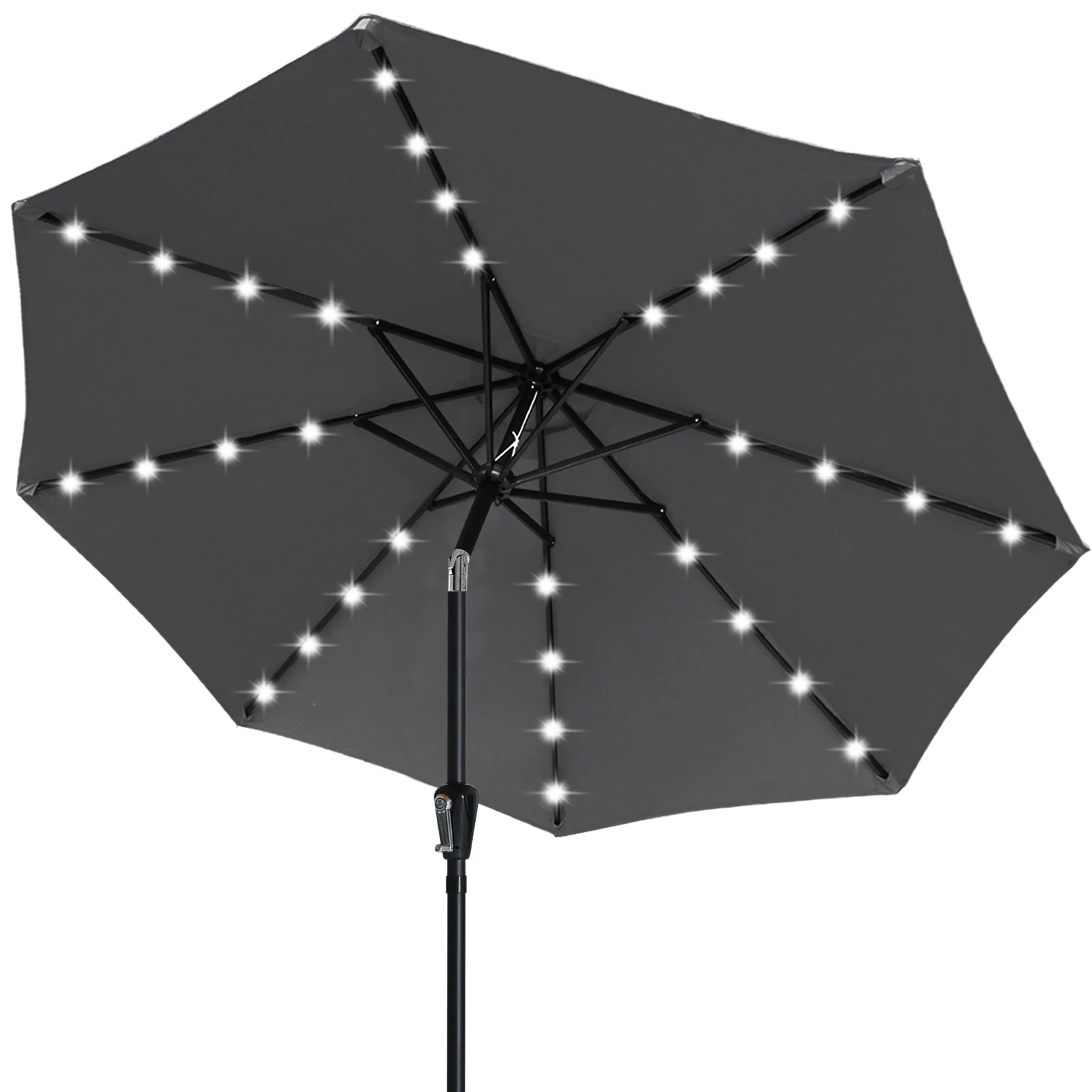 Patio Solar Umbrella Outdoor with 32LED Lights - Image 10