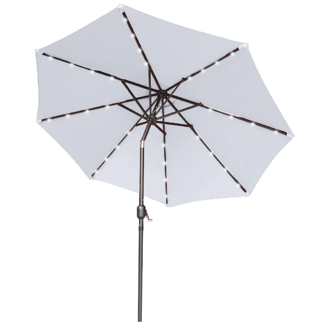 Patio Solar Umbrella Outdoor with 32LED Lights - Image 13