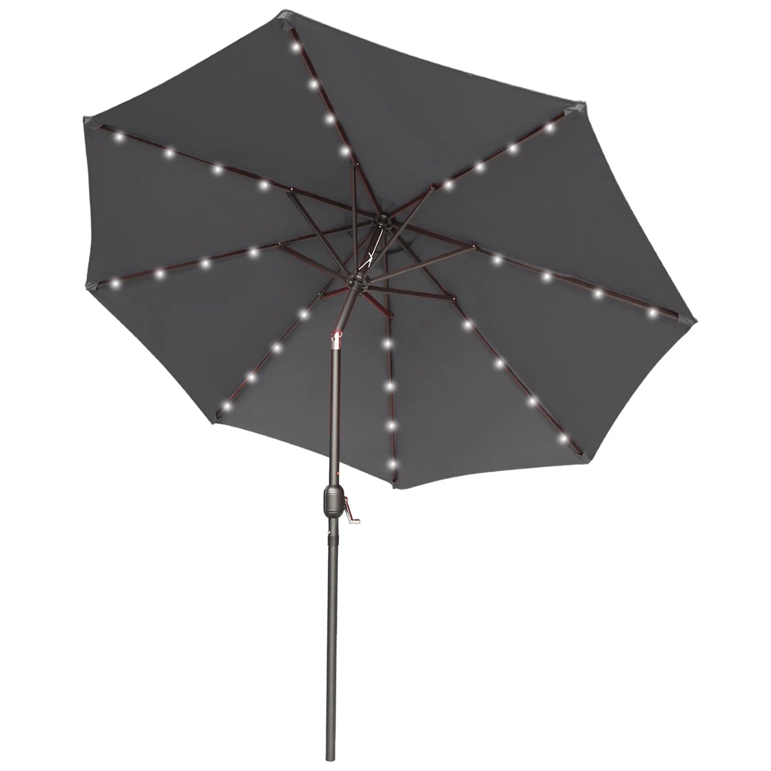 Patio Solar Umbrella Outdoor with 32LED Lights - Image 17