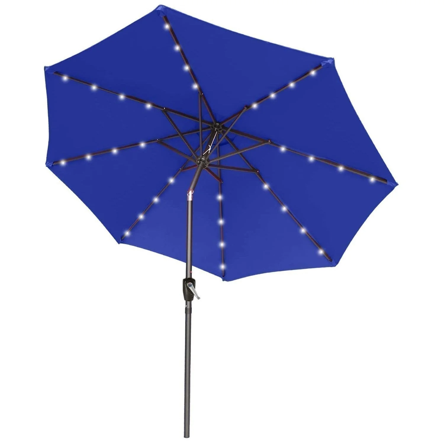 Patio Solar Umbrella Outdoor with 32LED Lights - Image 21