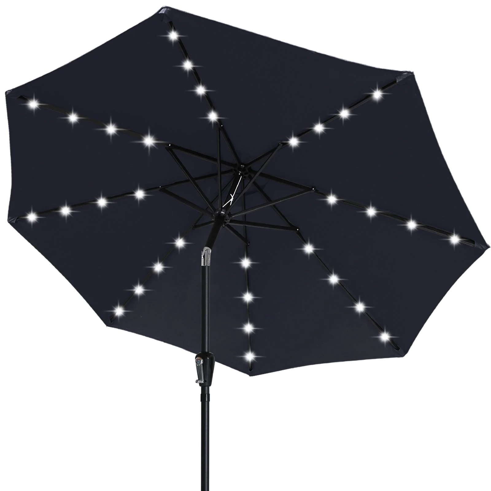 Patio Solar Umbrella Outdoor with 32LED Lights - Image 6