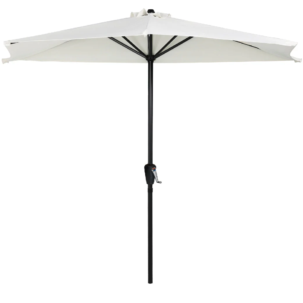 Patio Umbrella Half Round Outdoor Umbrella - Image 13