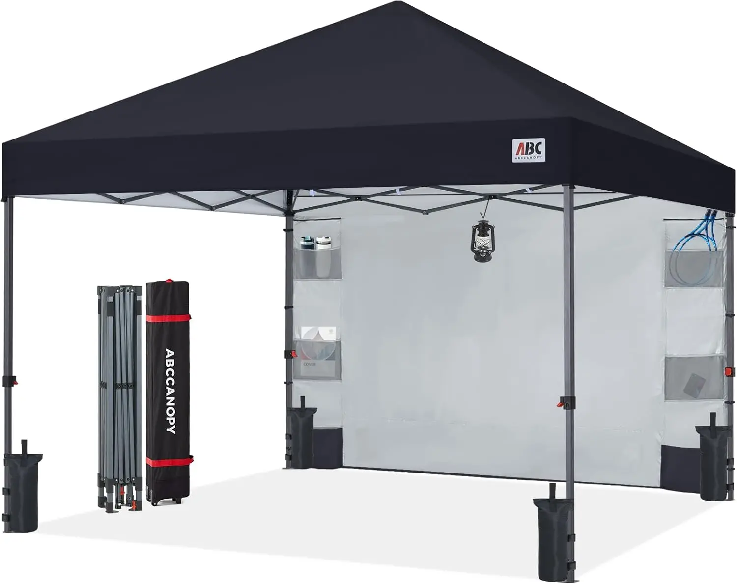 10x10 Pop‑up Canopy Tent with Storage Sidewall - Image 3