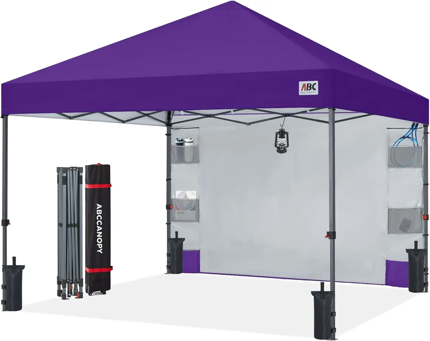 10x10 Pop‑up Canopy Tent with Storage Sidewall - Image 4