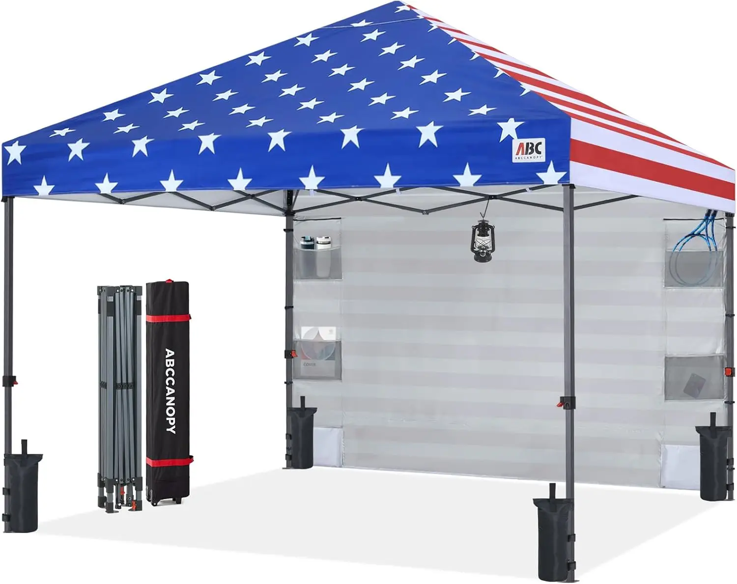 10x10 Pop‑up Canopy Tent with Storage Sidewall - Image 5