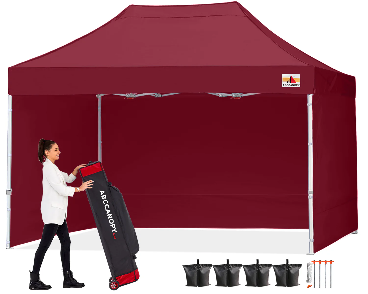 S1 Nova Base™-Lite Pop Up Canopy Tent with Sidewalls 10x10/10x15/10x20 - Image 13