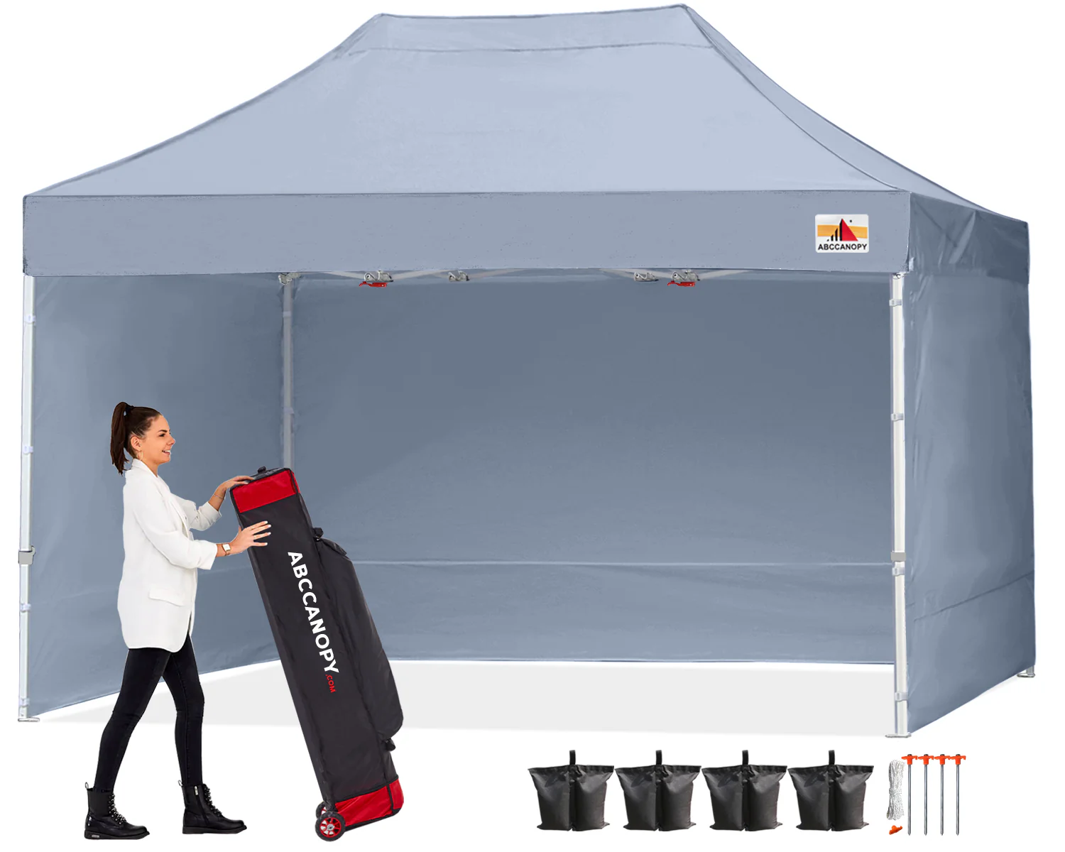 S1 Nova Base™-Lite Pop Up Canopy Tent with Sidewalls 10x10/10x15/10x20 - Image 14