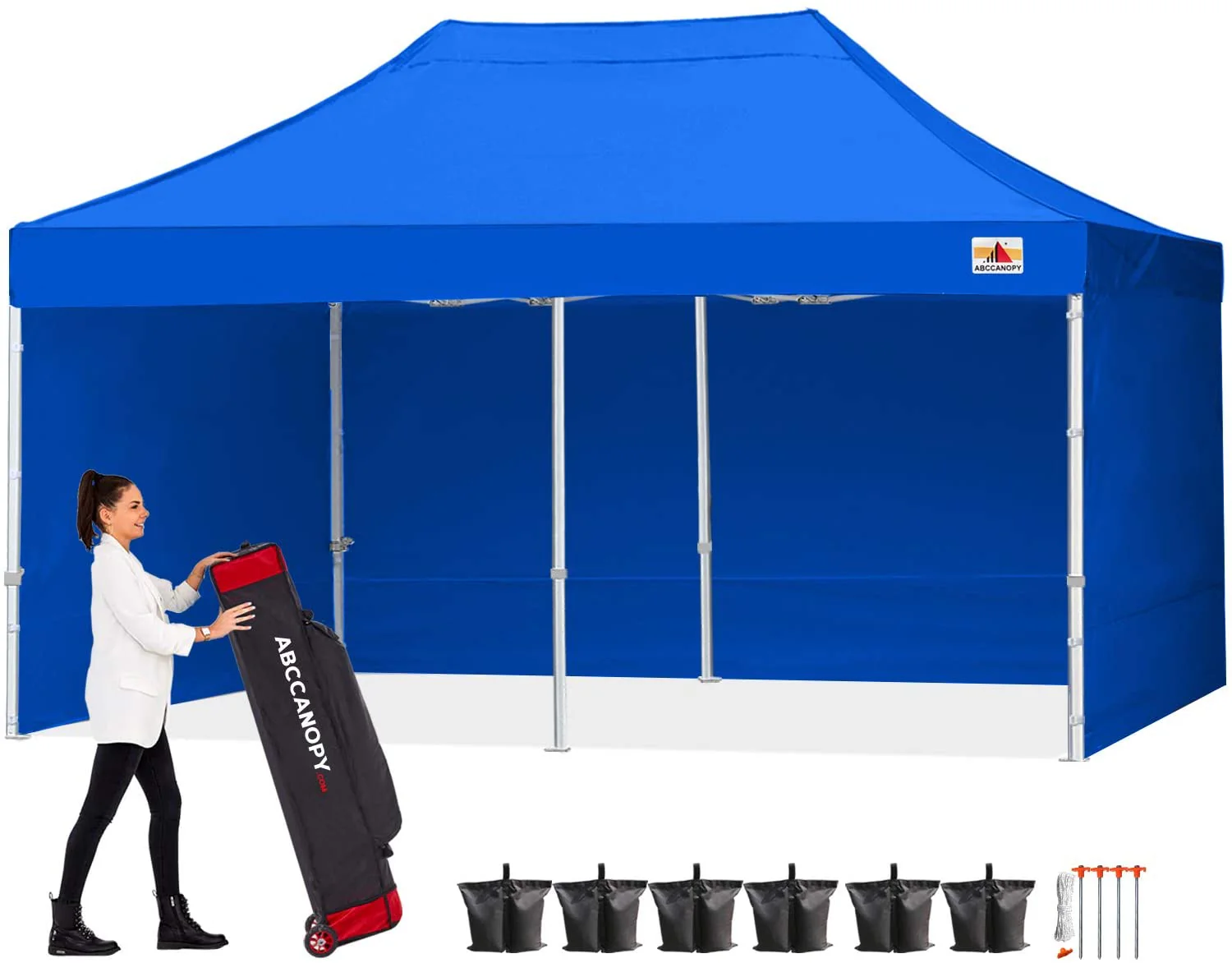 S1 Nova Base™-Lite Pop Up Canopy Tent with Sidewalls 10x10/10x15/10x20 - Image 26