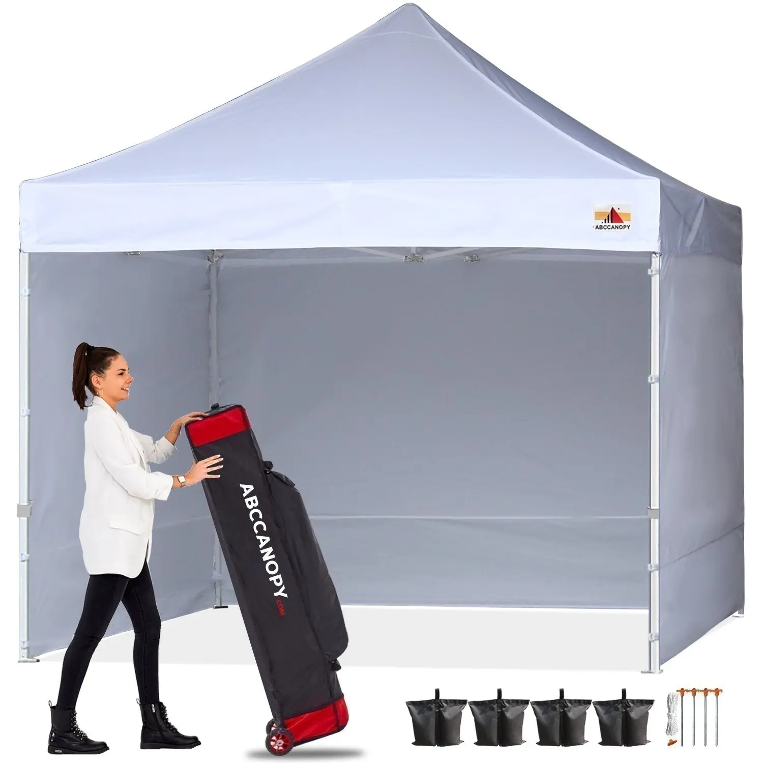 S1 Nova Base™-Lite Pop Up Canopy Tent with Sidewalls 10x10/10x15/10x20 - Image 3