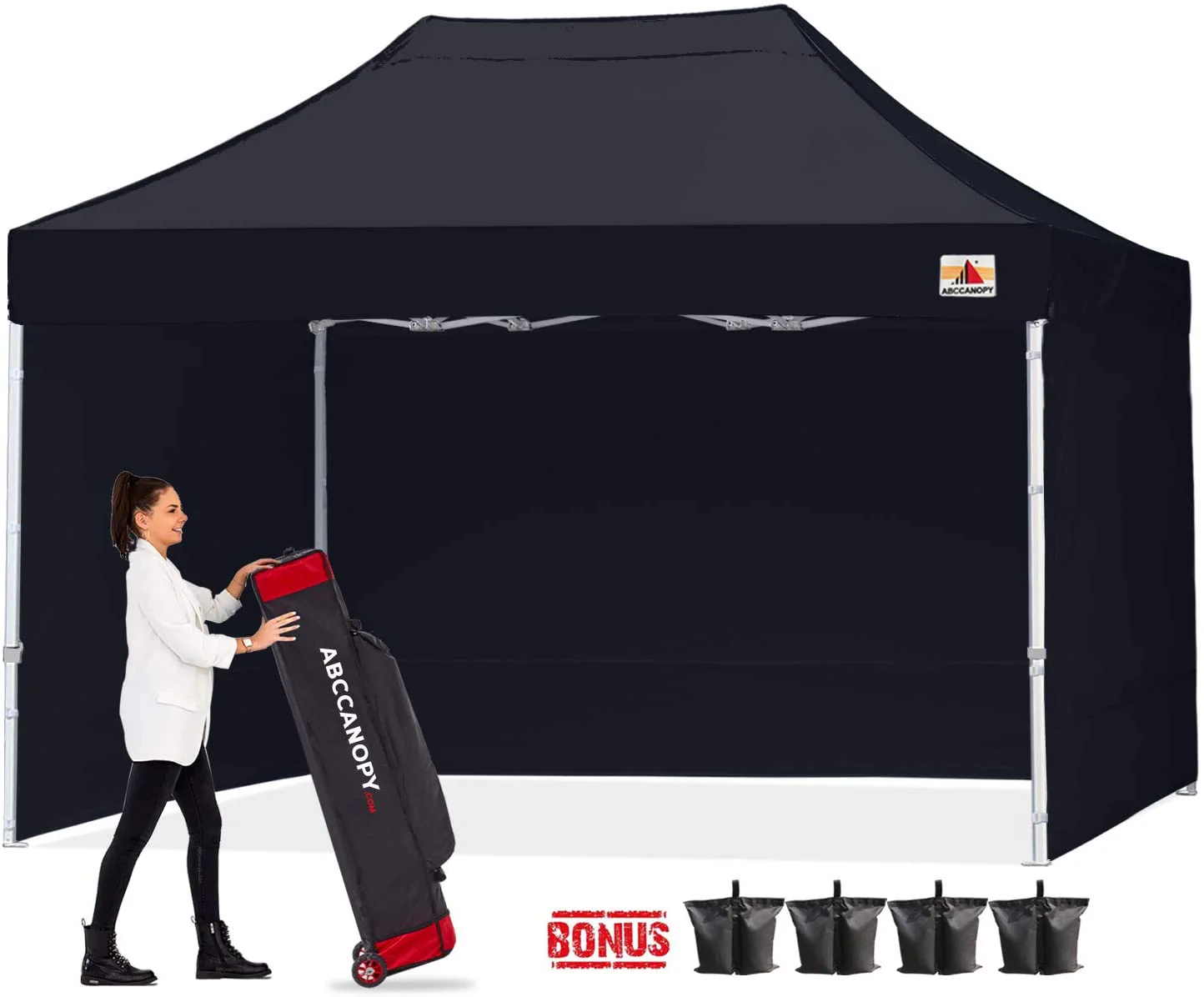 S1 Nova Base™-Lite Pop Up Canopy Tent with Sidewalls 10x10/10x15/10x20 - Image 31