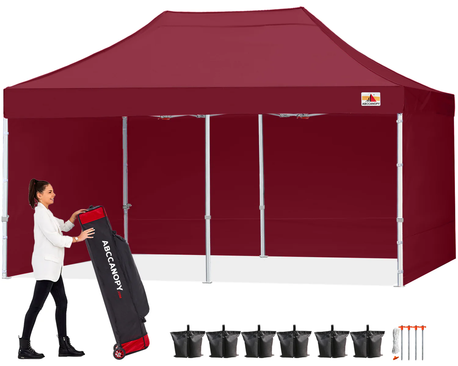 S1 Nova Base™-Lite Pop Up Canopy Tent with Sidewalls 10x10/10x15/10x20 - Image 33