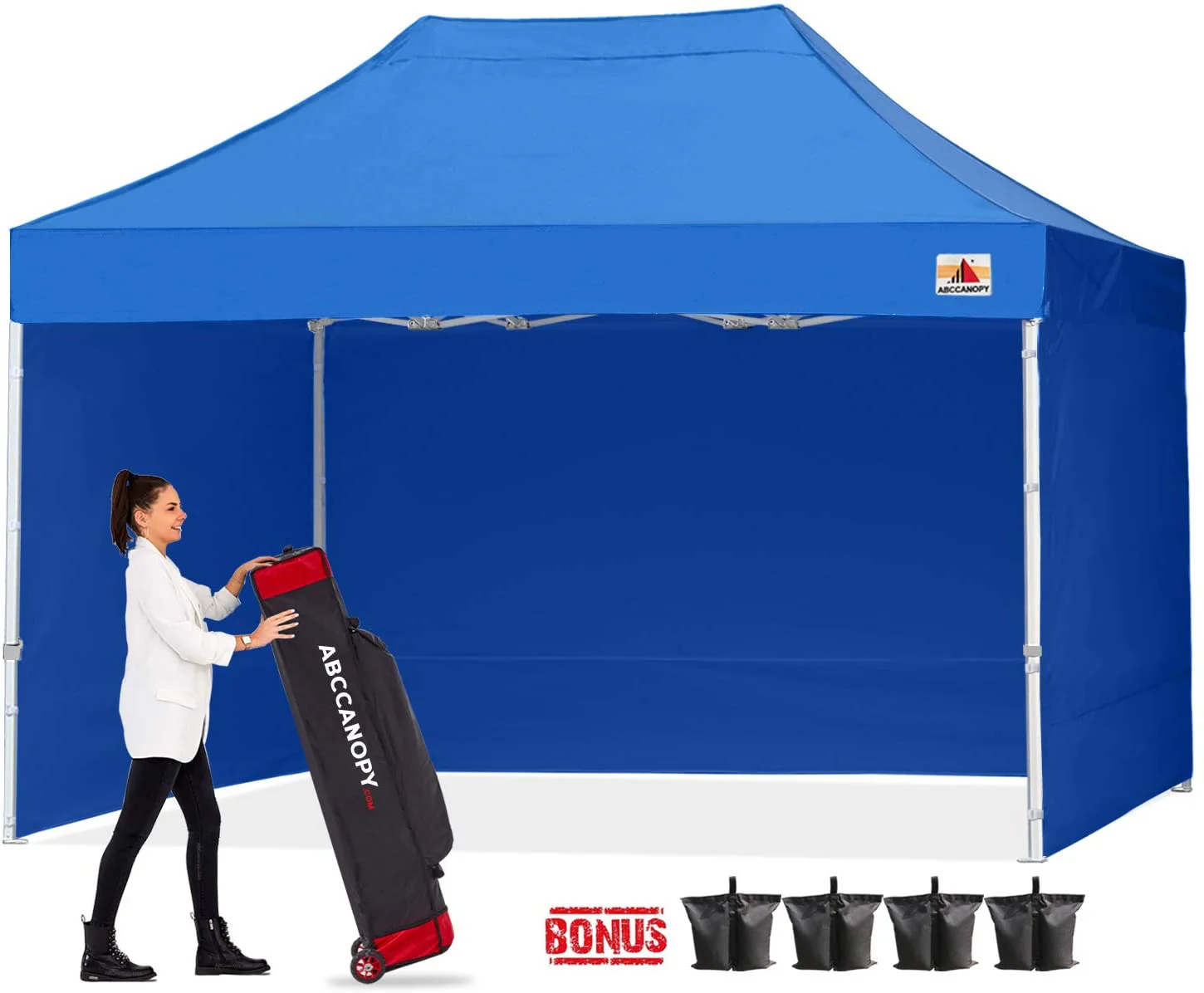 S1 Nova Base™-Lite Pop Up Canopy Tent with Sidewalls 10x10/10x15/10x20 - Image 35