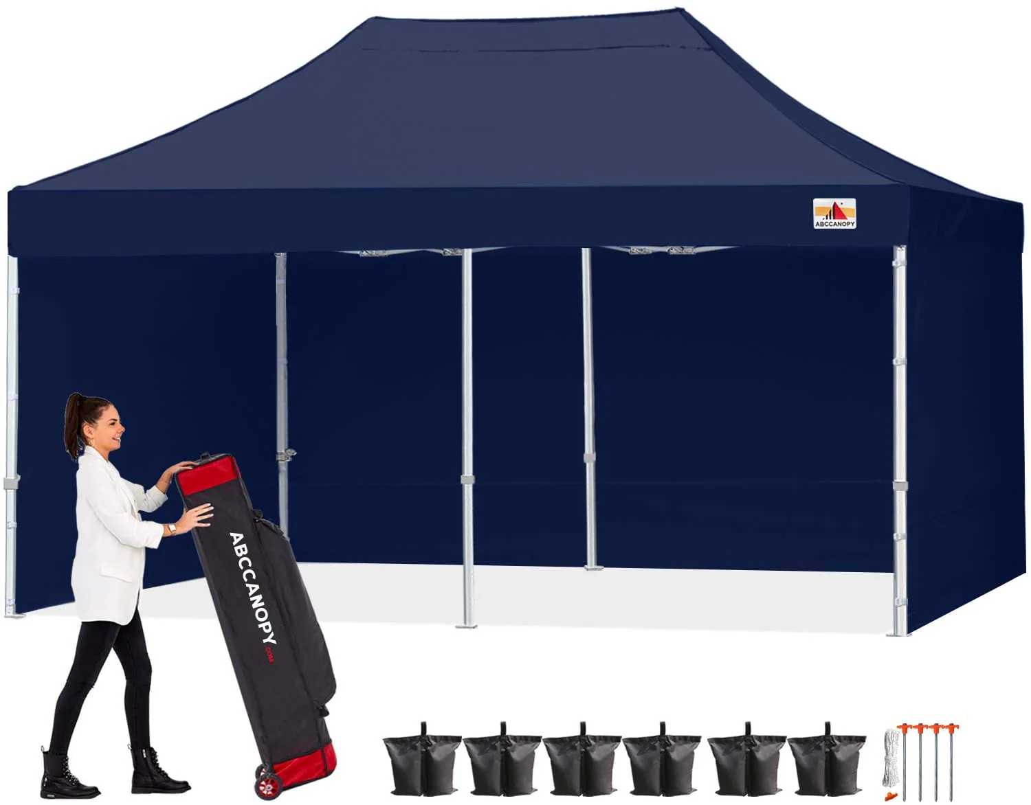 S1 Nova Base™-Lite Pop Up Canopy Tent with Sidewalls 10x10/10x15/10x20 - Image 41