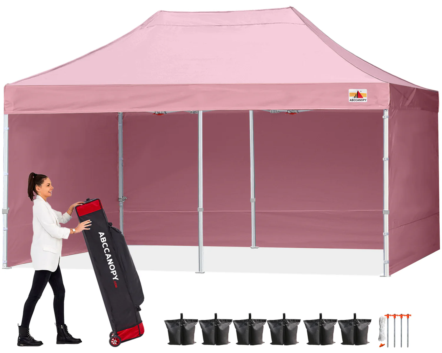 S1 Nova Base™-Lite Pop Up Canopy Tent with Sidewalls 10x10/10x15/10x20 - Image 6