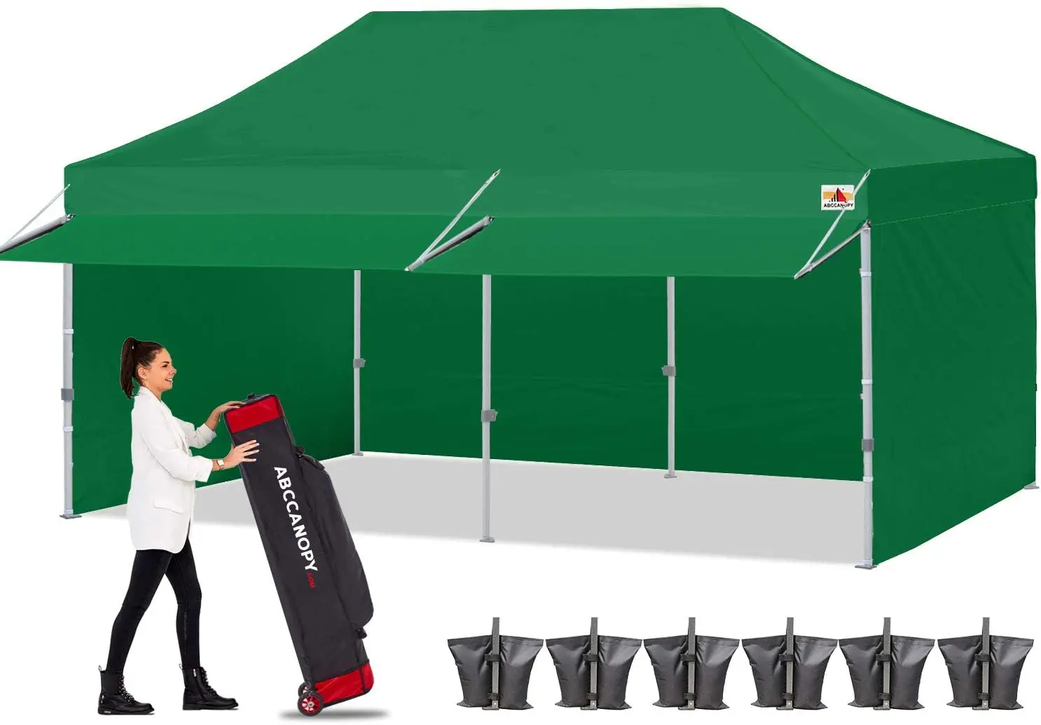 S1 Nova Base™-Lite Commercial Pop Up Canopy Tent with Awning 10x10/10x20 - Image 12