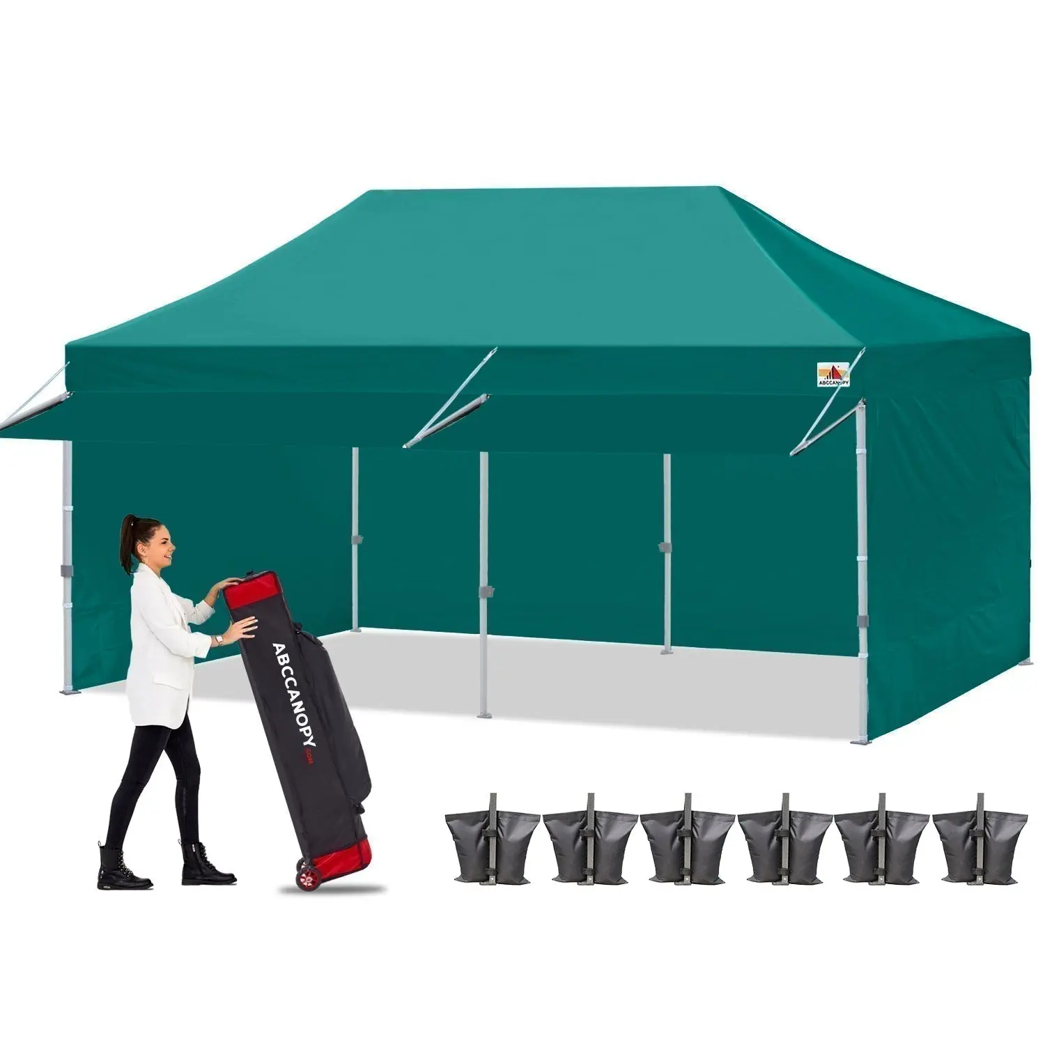 S1 Nova Base™-Lite Commercial Pop Up Canopy Tent with Awning 10x10/10x20 - Image 16