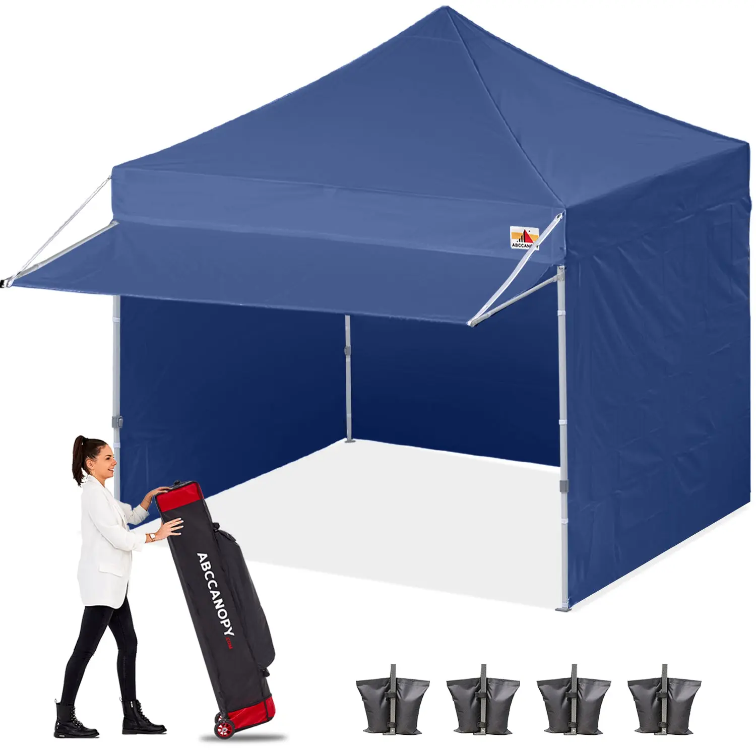 S1 Nova Base™-Lite Commercial Pop Up Canopy Tent with Awning 10x10/10x20 - Image 3