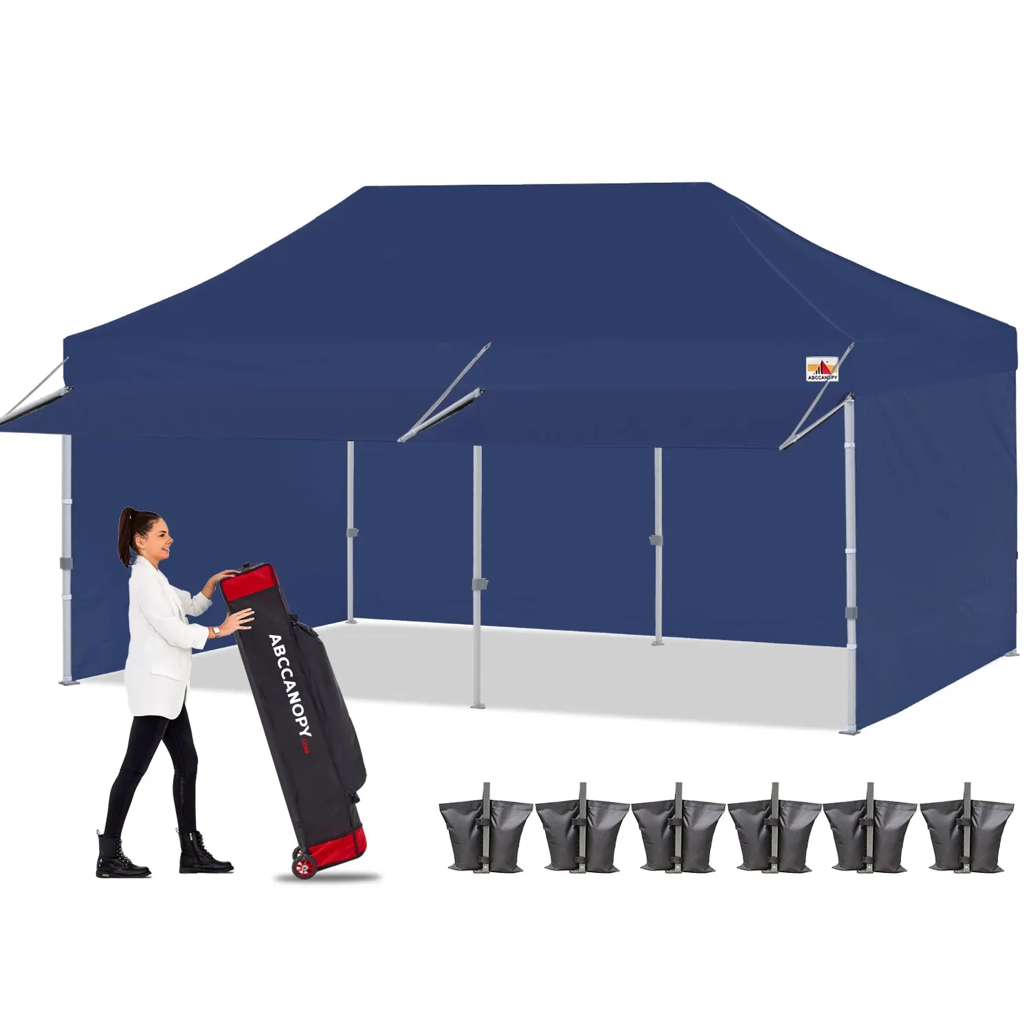 S1 Nova Base™-Lite Commercial Pop Up Canopy Tent with Awning 10x10/10x20 - Image 9