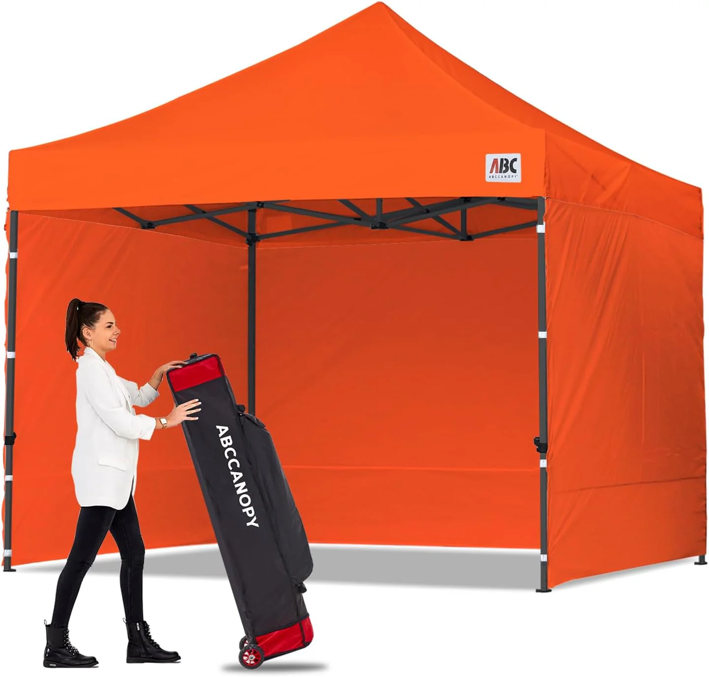 S1 Nova Base™-Lite Commercial Pop Up Canopy Tent with Sidewalls 4-Pack 10x10 - Image 9