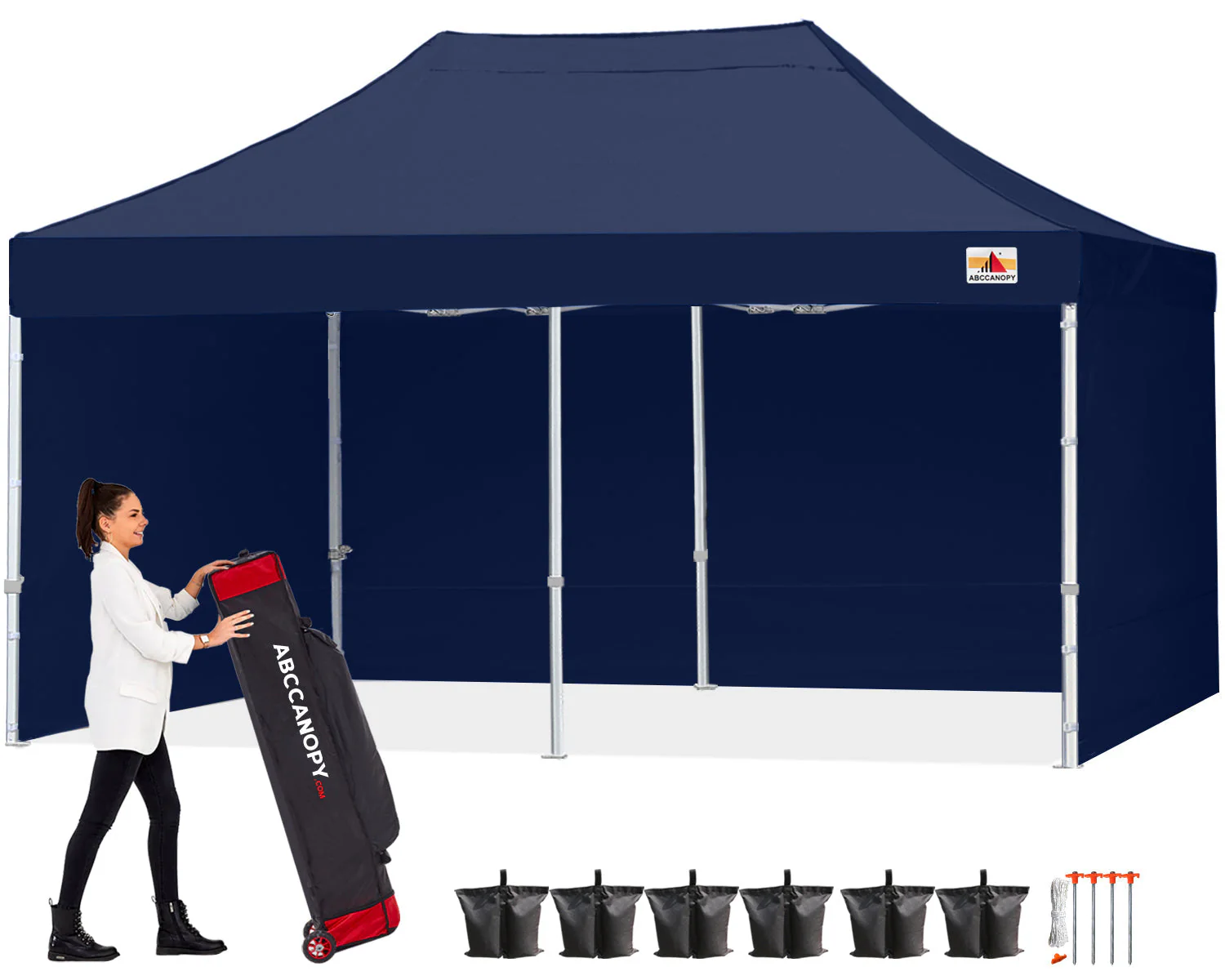 S1 Nova Base™-Lite Pop Up Canopy Tent with Sidewalls 8x8/8x12/8x16 - Image 10