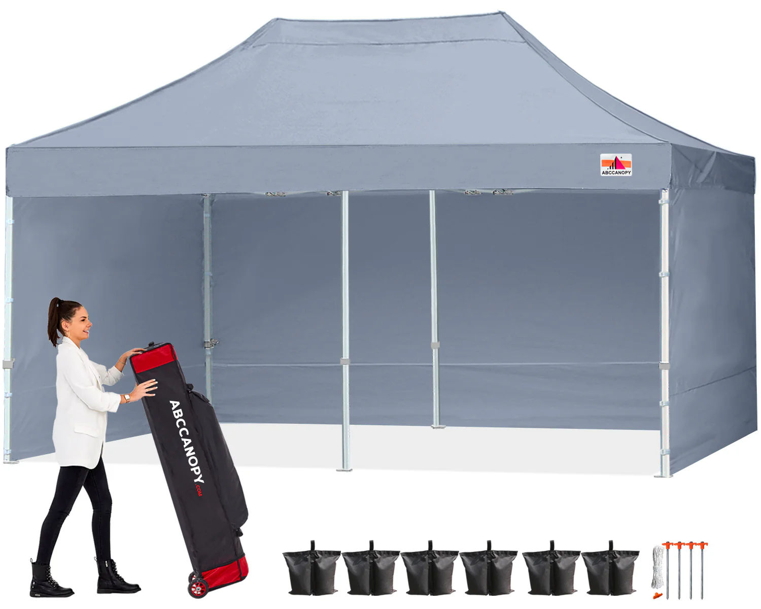S1 Nova Base™-Lite Pop Up Canopy Tent with Sidewalls 8x8/8x12/8x16 - Image 21