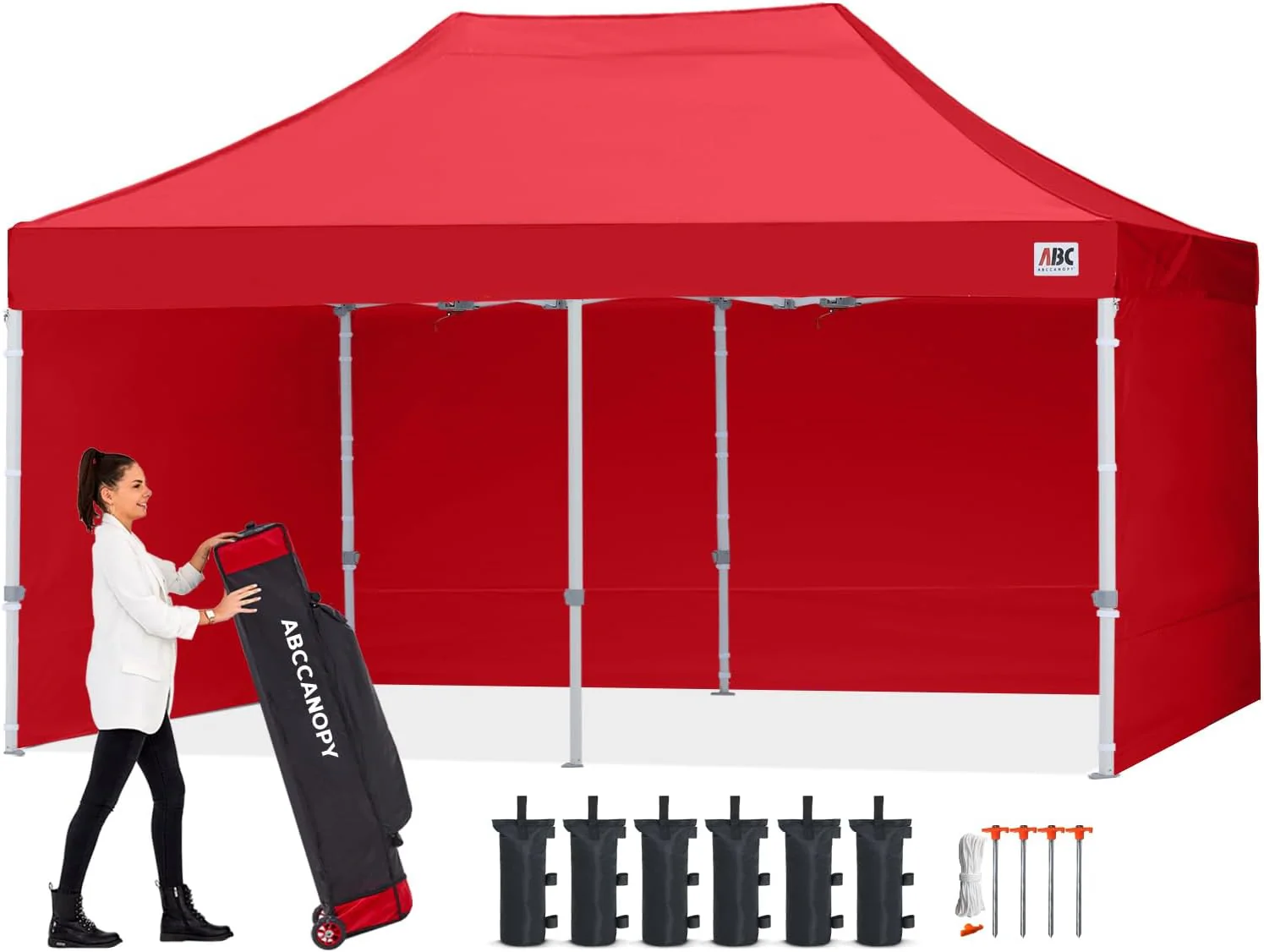 S1 Nova Base™-Lite Pop Up Canopy Tent with Sidewalls 8x8/8x12/8x16 - Image 28