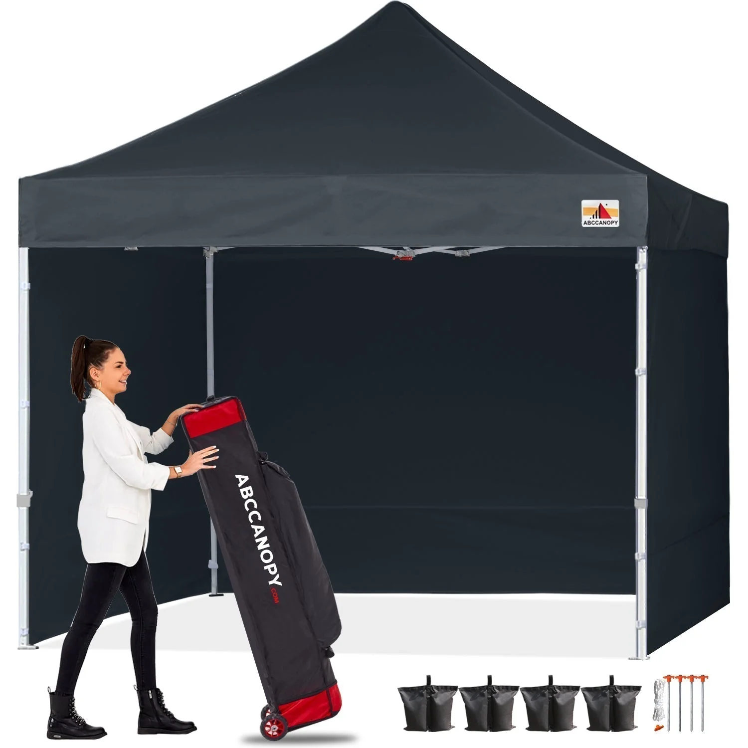 S1 Nova Base™-Lite Pop Up Canopy Tent with Sidewalls 8x8/8x12/8x16 - Image 5