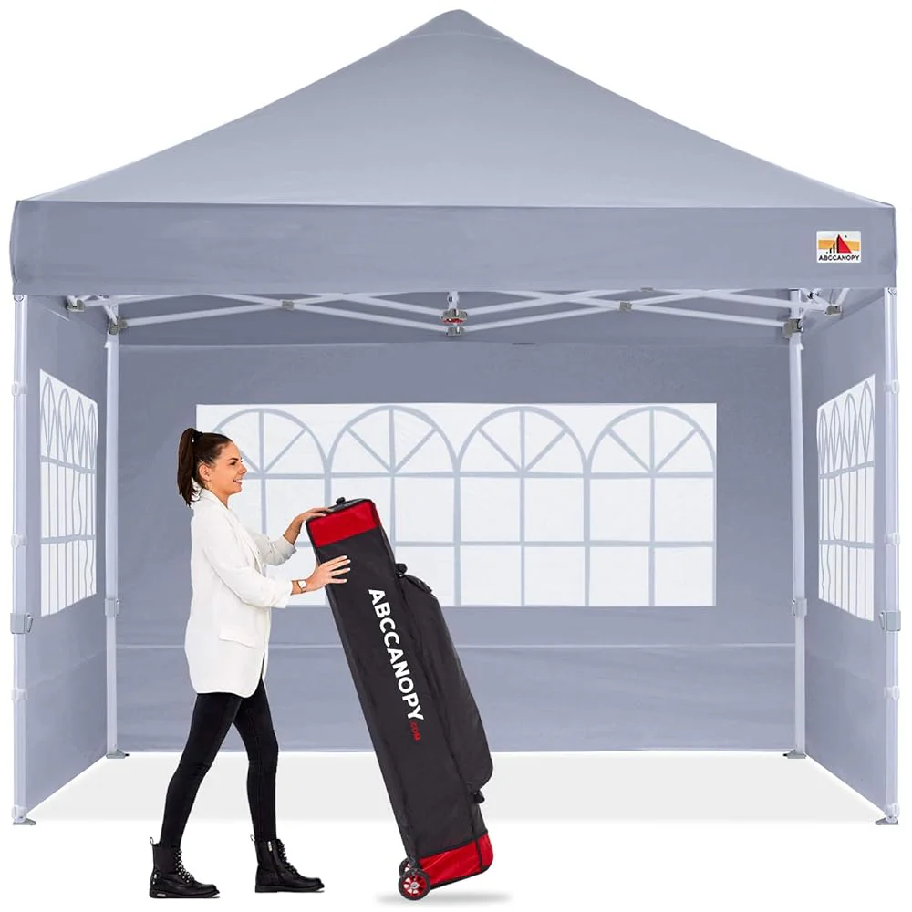S1 Nova Base™-Lite Commercial Pop Up Canopy Tent with Window Sidewalls - Image 44