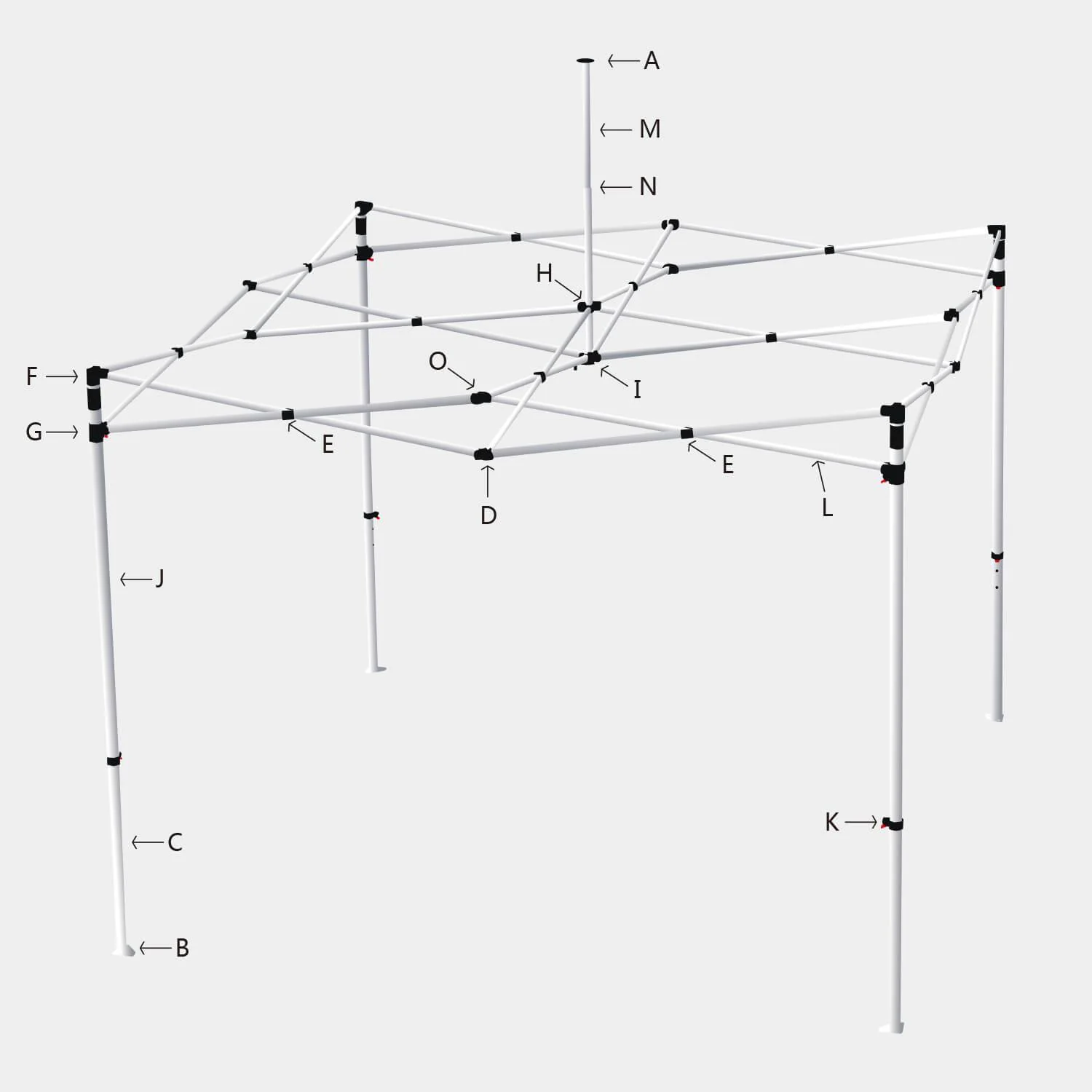 S2 Premium Series Pro-40 Canopy Parts - Image 14