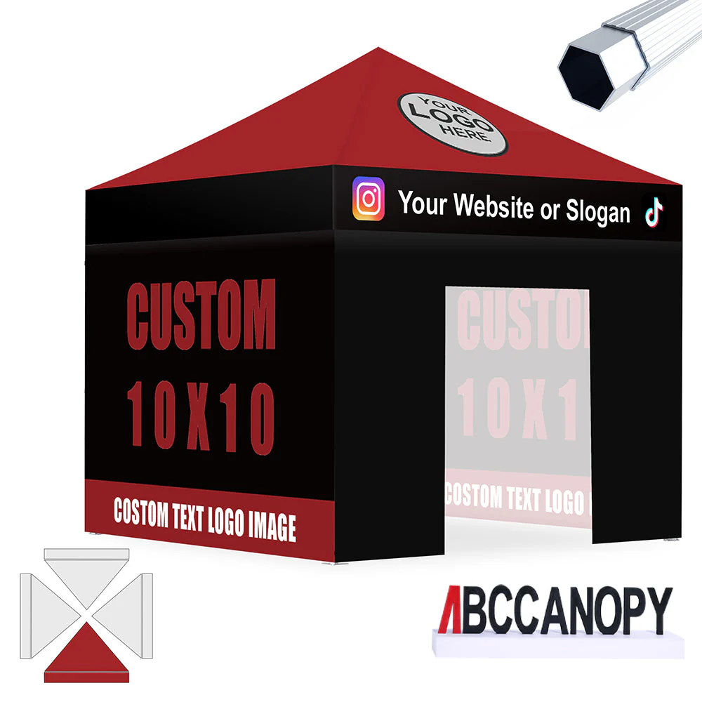 S3 BenchMark Brio™ Fort Custom Aluminum Canopy 10x10 - Image 15