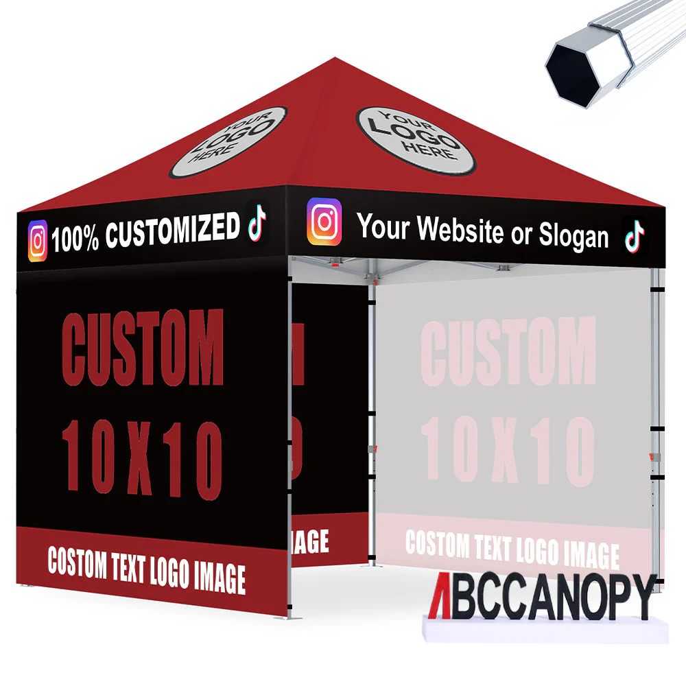 S3 BenchMark Brio™ Fort Custom Aluminum Canopy 10x10 - Image 2