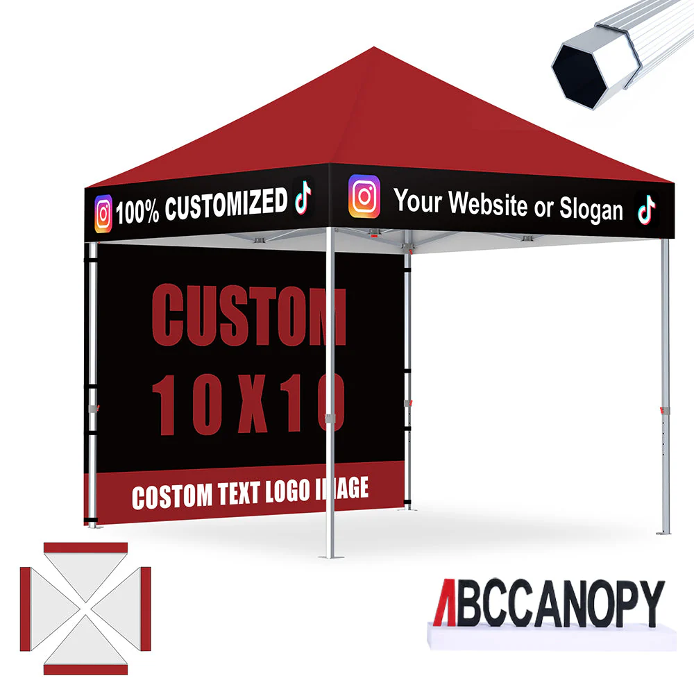 S3 BenchMark Brio™ Fort Custom Aluminum Canopy 10x10 - Image 20