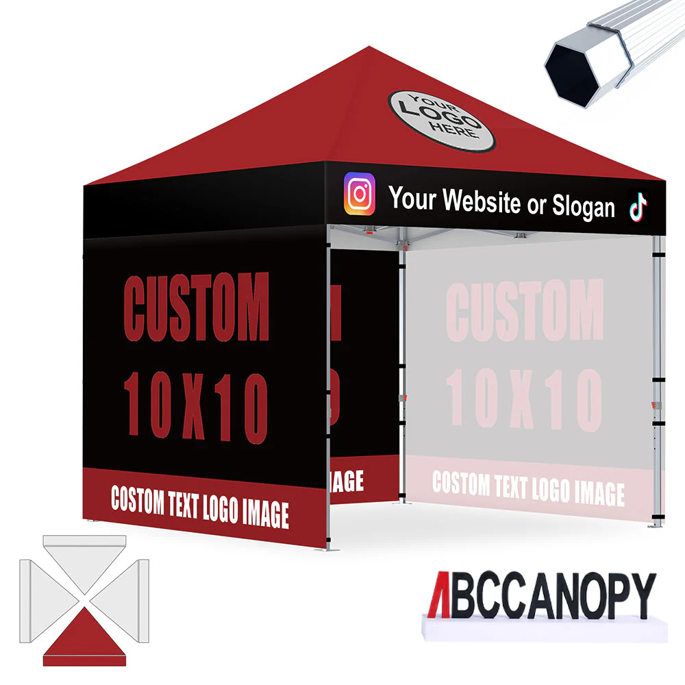 S3 BenchMark Brio™ Fort Custom Aluminum Canopy 10x10 - Image 21