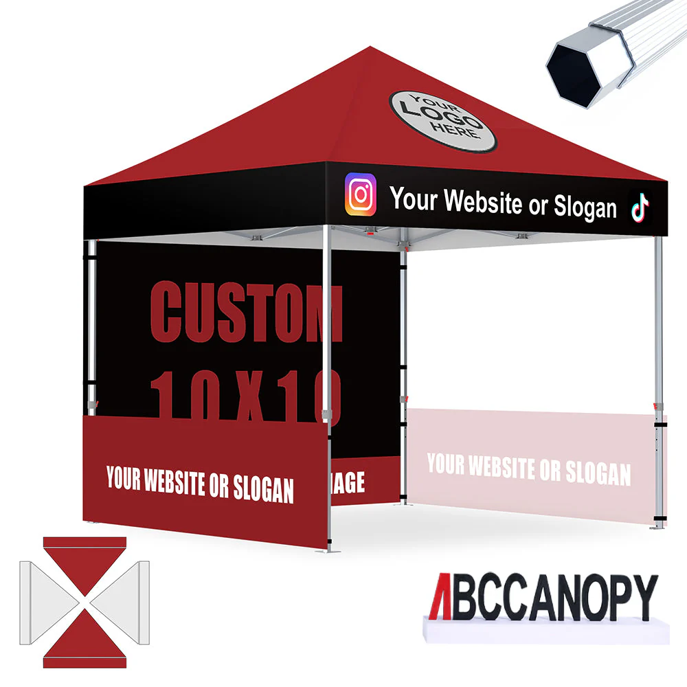 S3 BenchMark Brio™ Fort Custom Aluminum Canopy 10x10 - Image 27