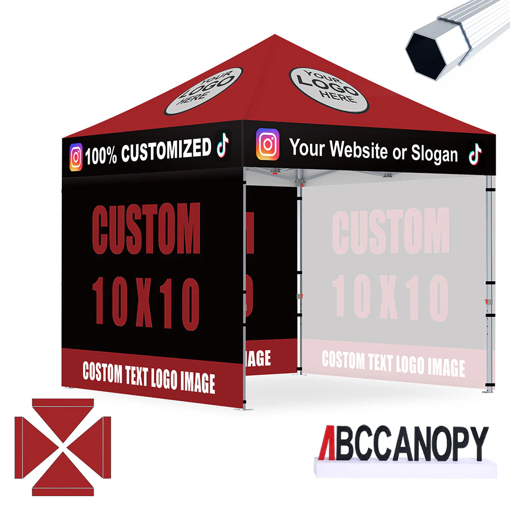 S3 BenchMark Brio™ Fort Custom Aluminum Canopy 10x10 - Image 32
