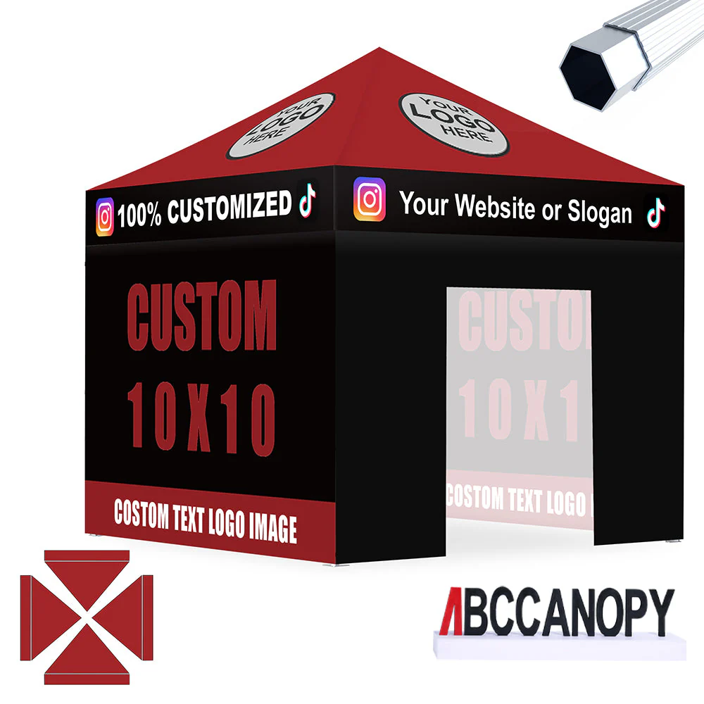 S3 BenchMark Brio™ Fort Custom Aluminum Canopy 10x10 - Image 33