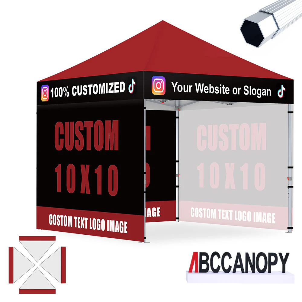 S3 BenchMark Brio™ Fort Custom Aluminum Canopy 10x10 - Image 36