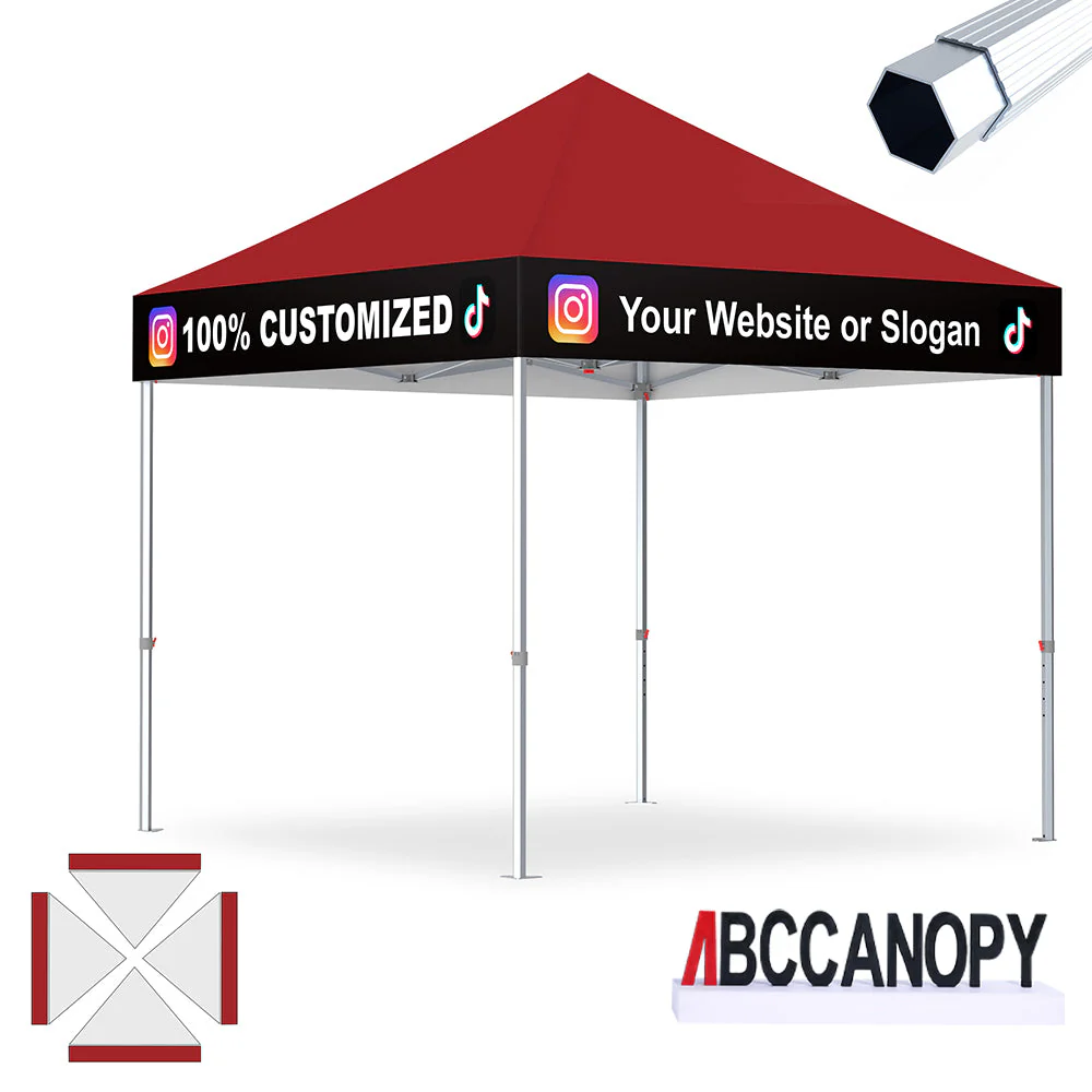 S3 BenchMark Brio™ Fort Custom Aluminum Canopy 10x10 - Image 9