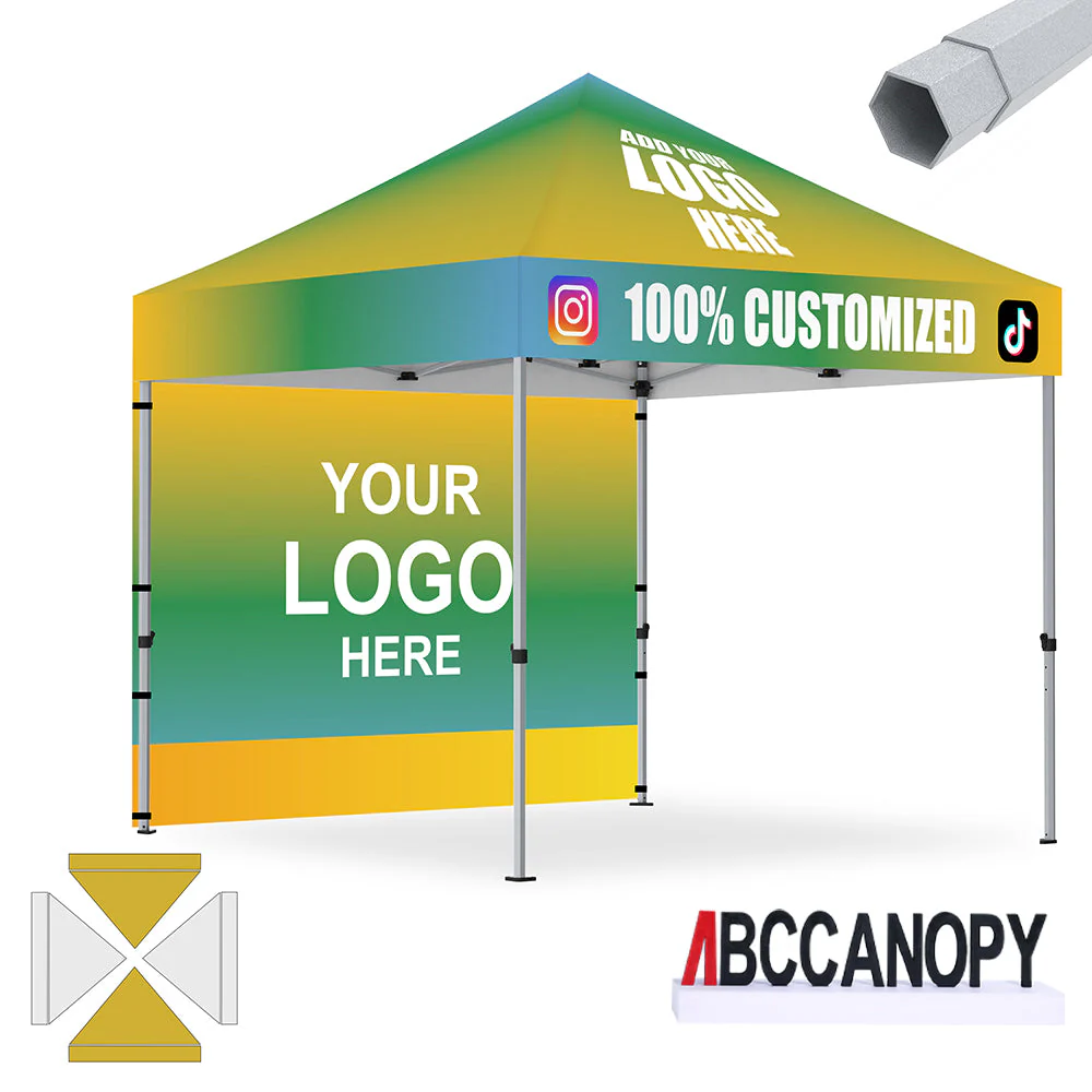 S3 BenchMark Brio™ Shield Custom Aluminum Canopy 10x10 - Image 14