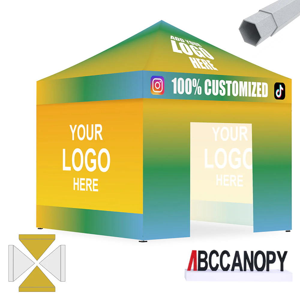 S3 BenchMark Brio™ Shield Custom Aluminum Canopy 10x10 - Image 17